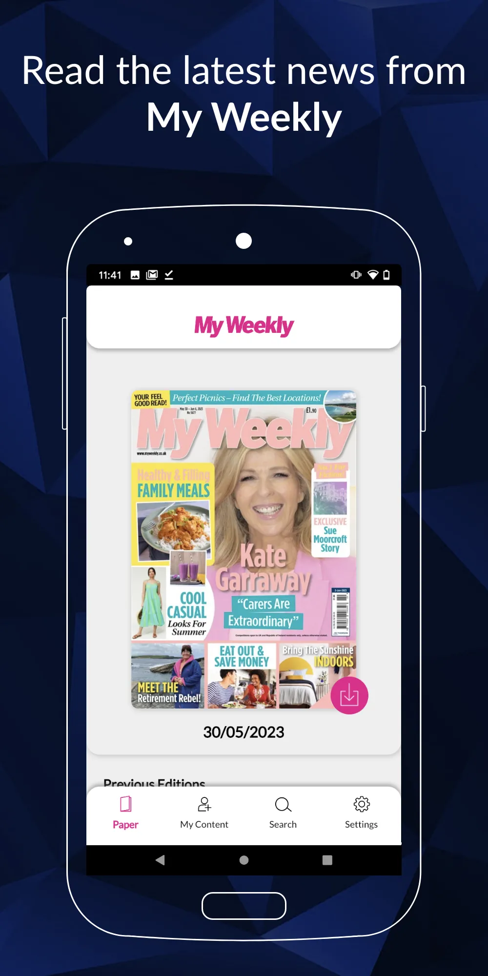 My Weekly | Indus Appstore | Screenshot