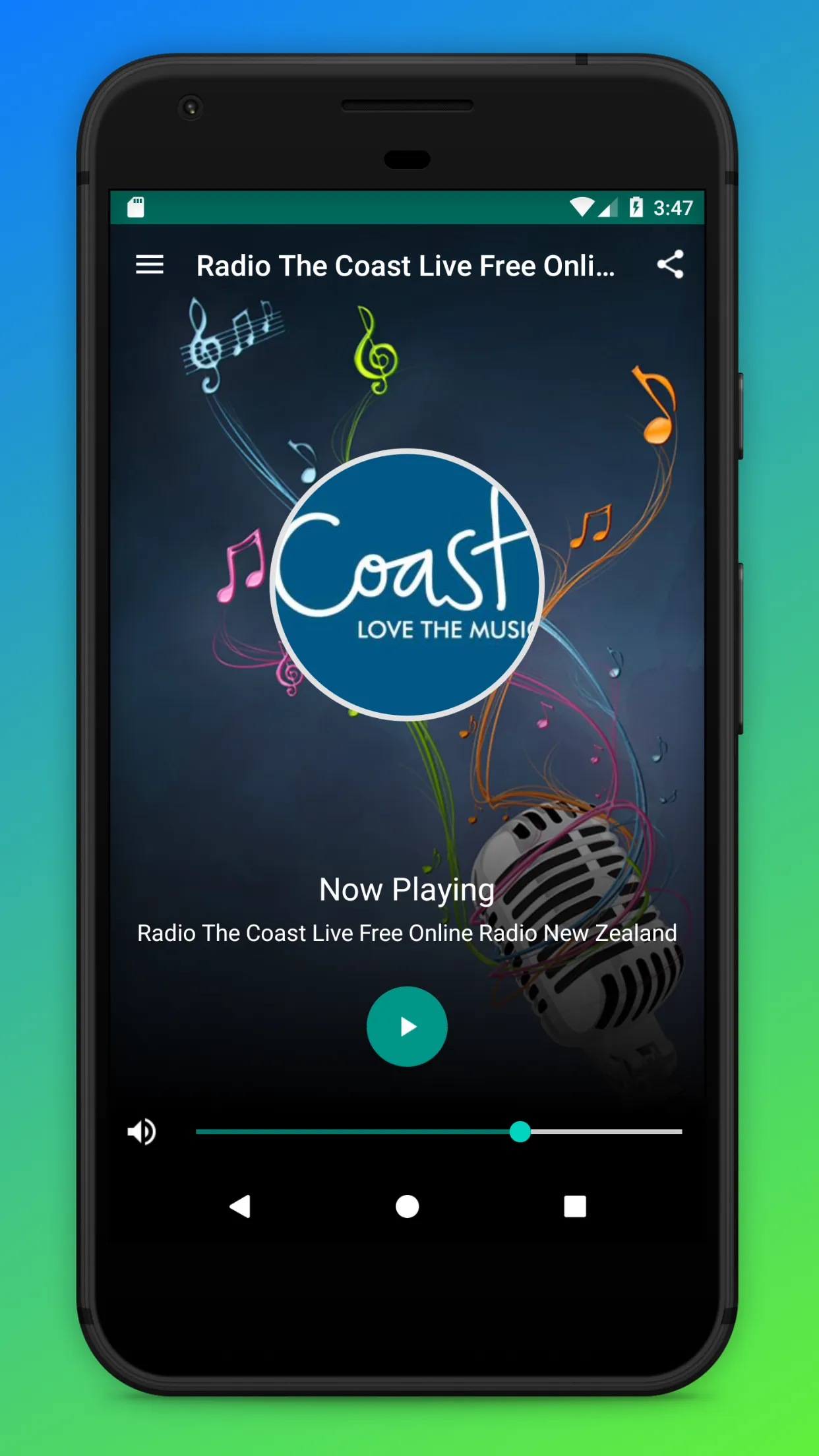 Coast Radio NZ FM App Online | Indus Appstore | Screenshot