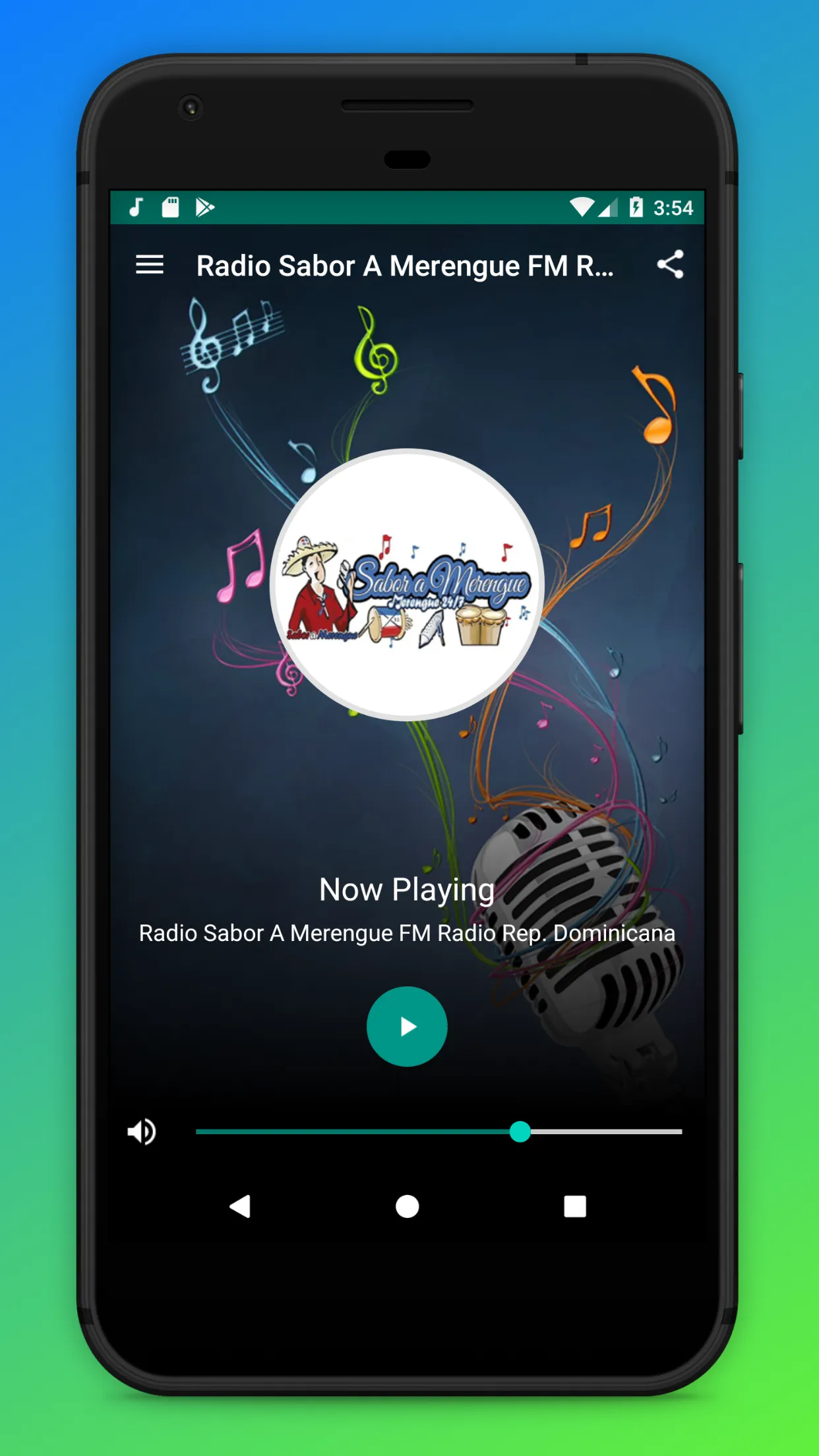 Sabor A Merengue Radio FM App | Indus Appstore | Screenshot