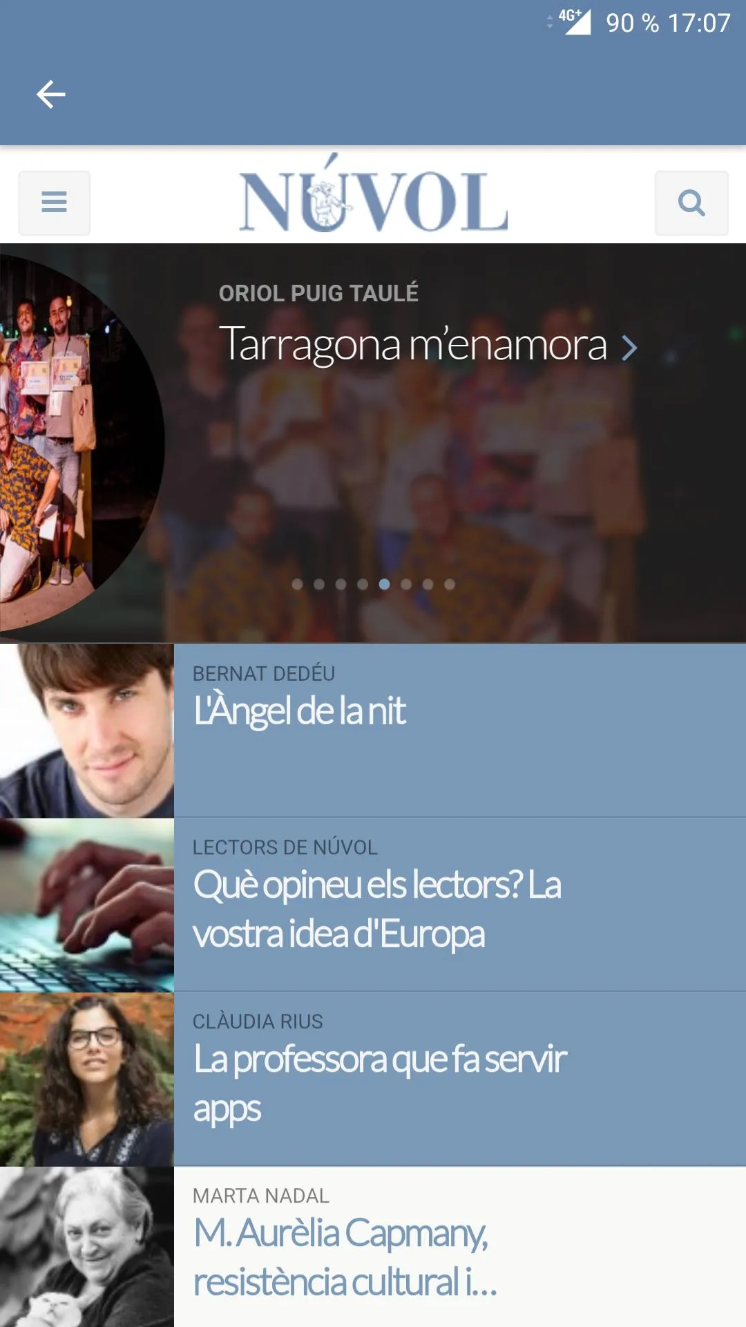 Núvol, el digital de cultura | Indus Appstore | Screenshot