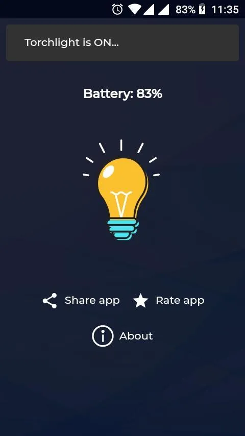 Flashlight ON: Torch light | Indus Appstore | Screenshot