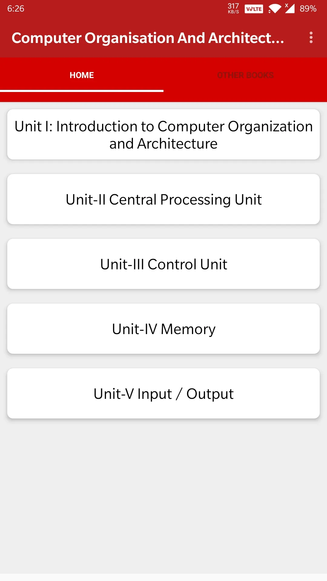 COMPUTER ARCHITECTURE & ORG | Indus Appstore | Screenshot