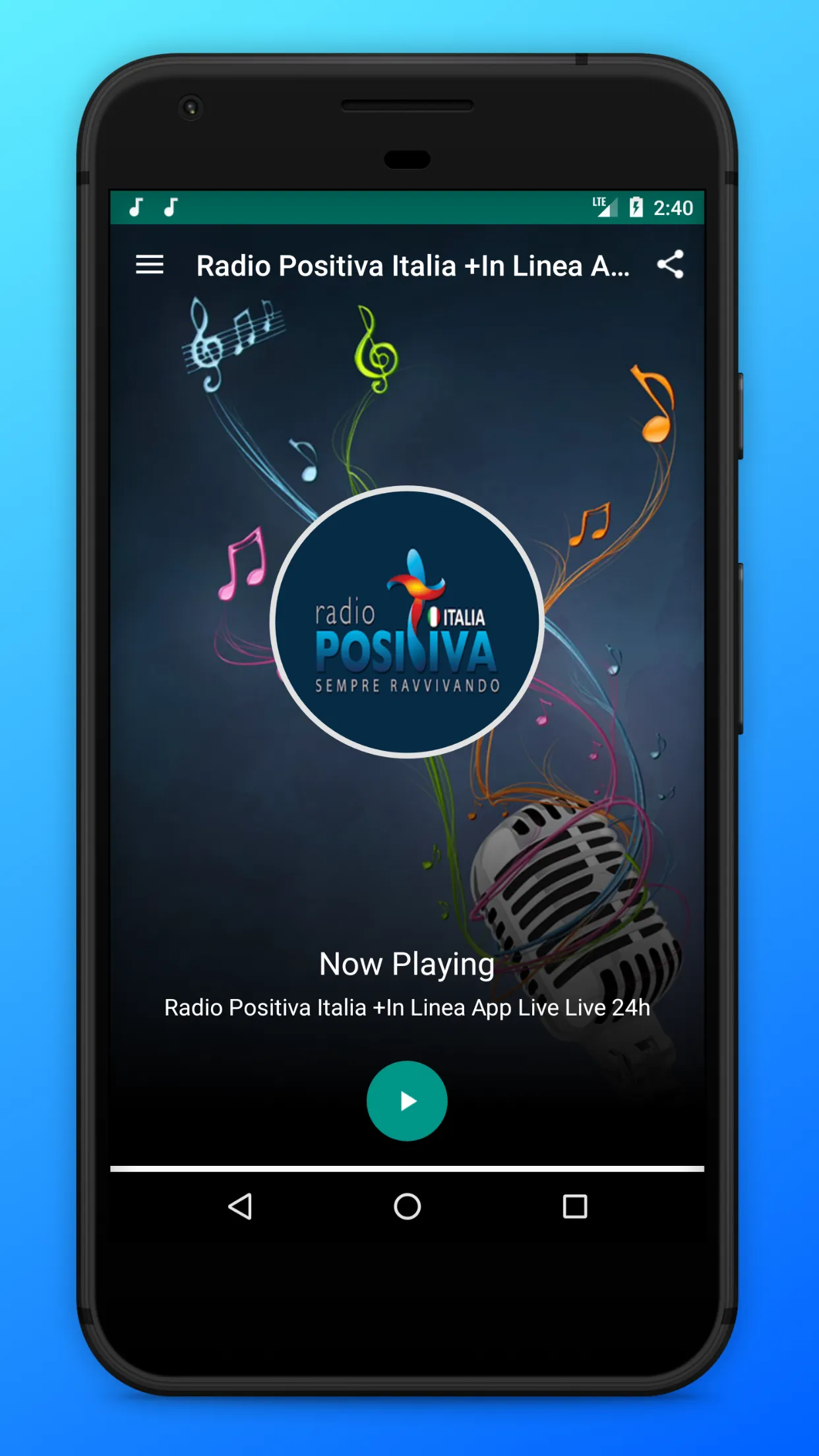 Radio Positiva FM Italia App | Indus Appstore | Screenshot