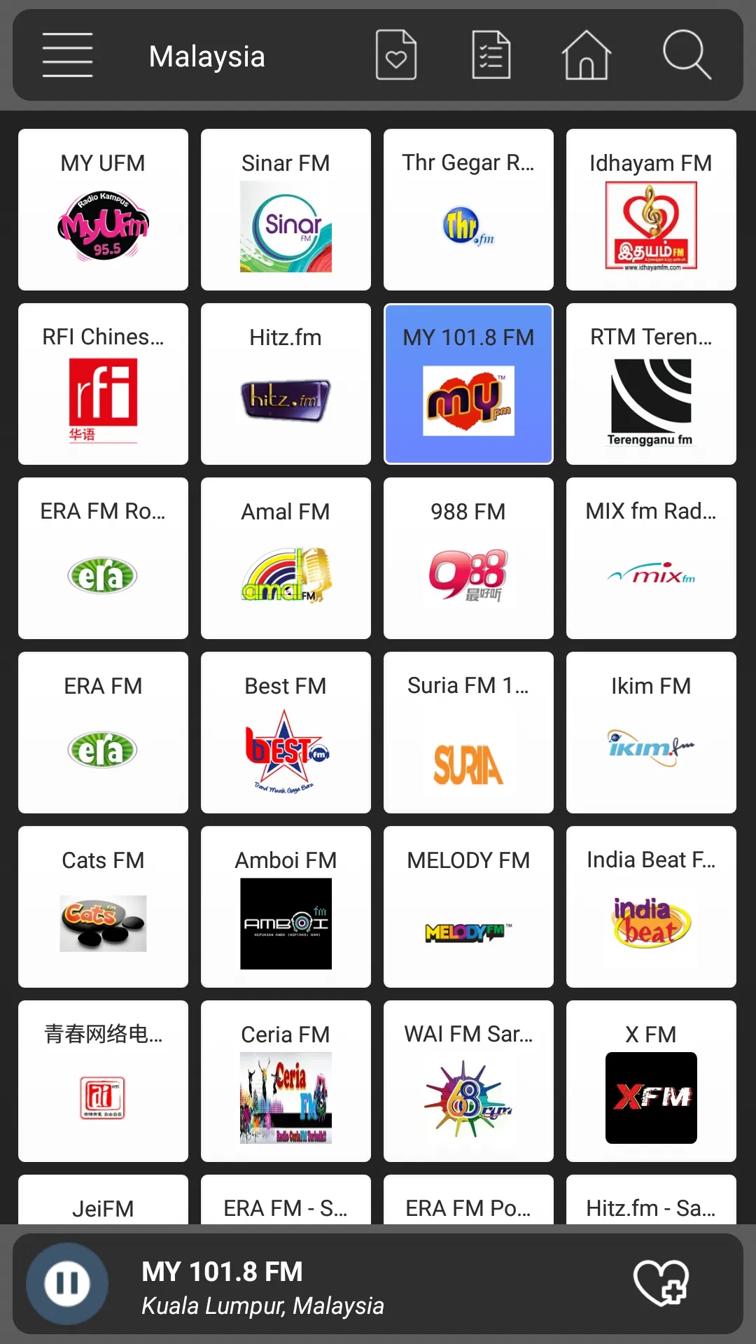 Radio Malaysia Online - Am Fm | Indus Appstore | Screenshot