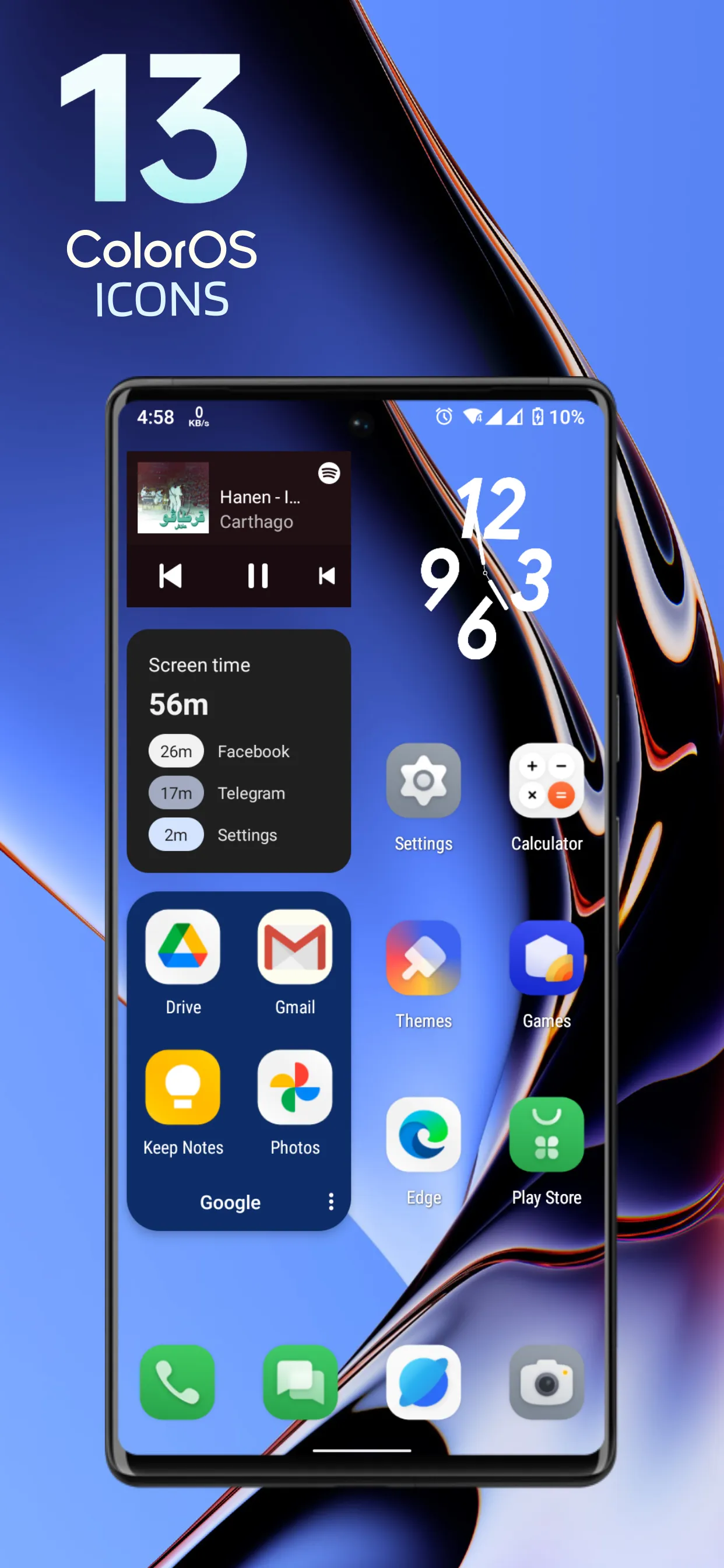 ColorOS 13 Icon pack | Indus Appstore | Screenshot