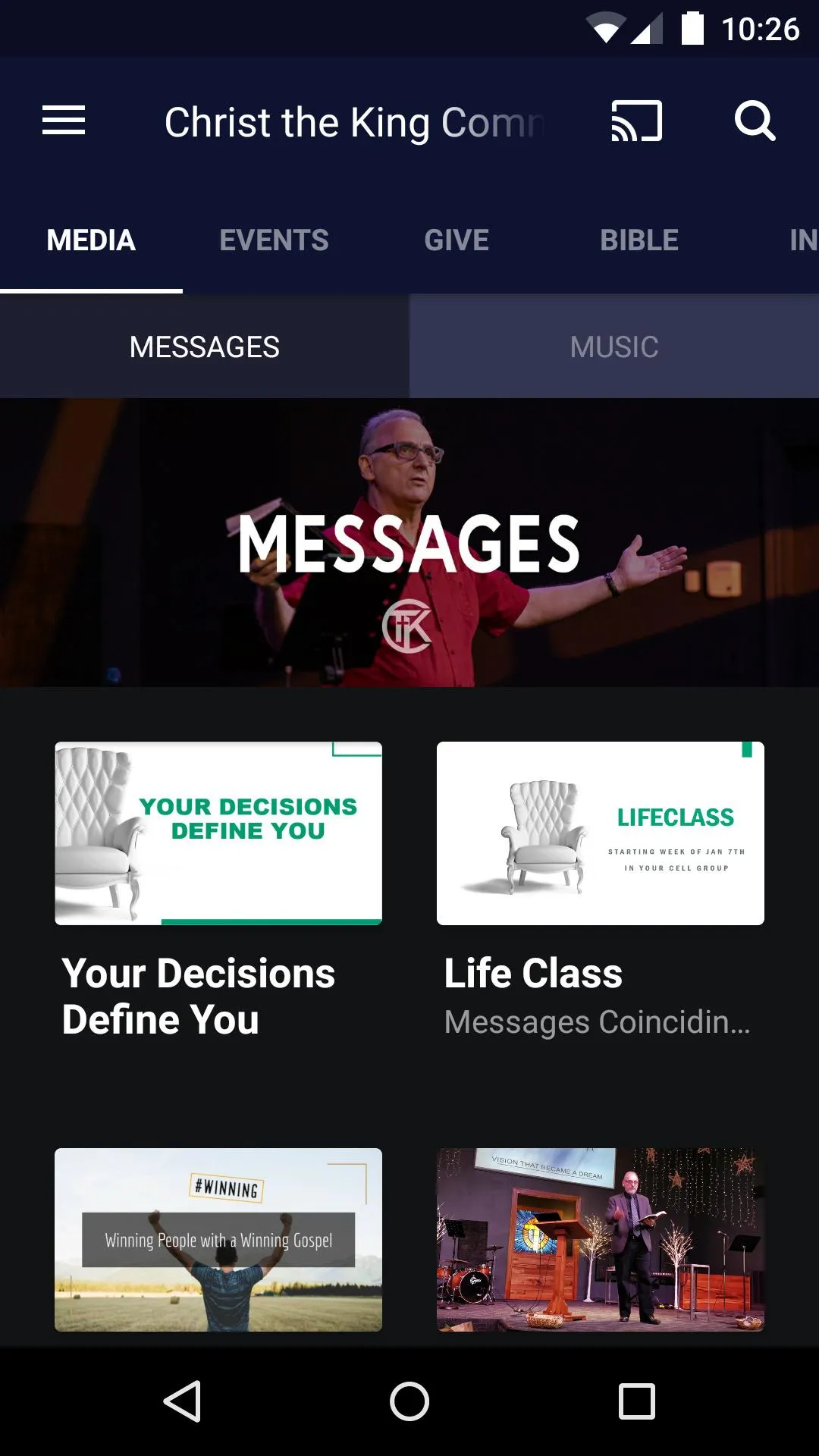 CTK Community Church | Indus Appstore | Screenshot