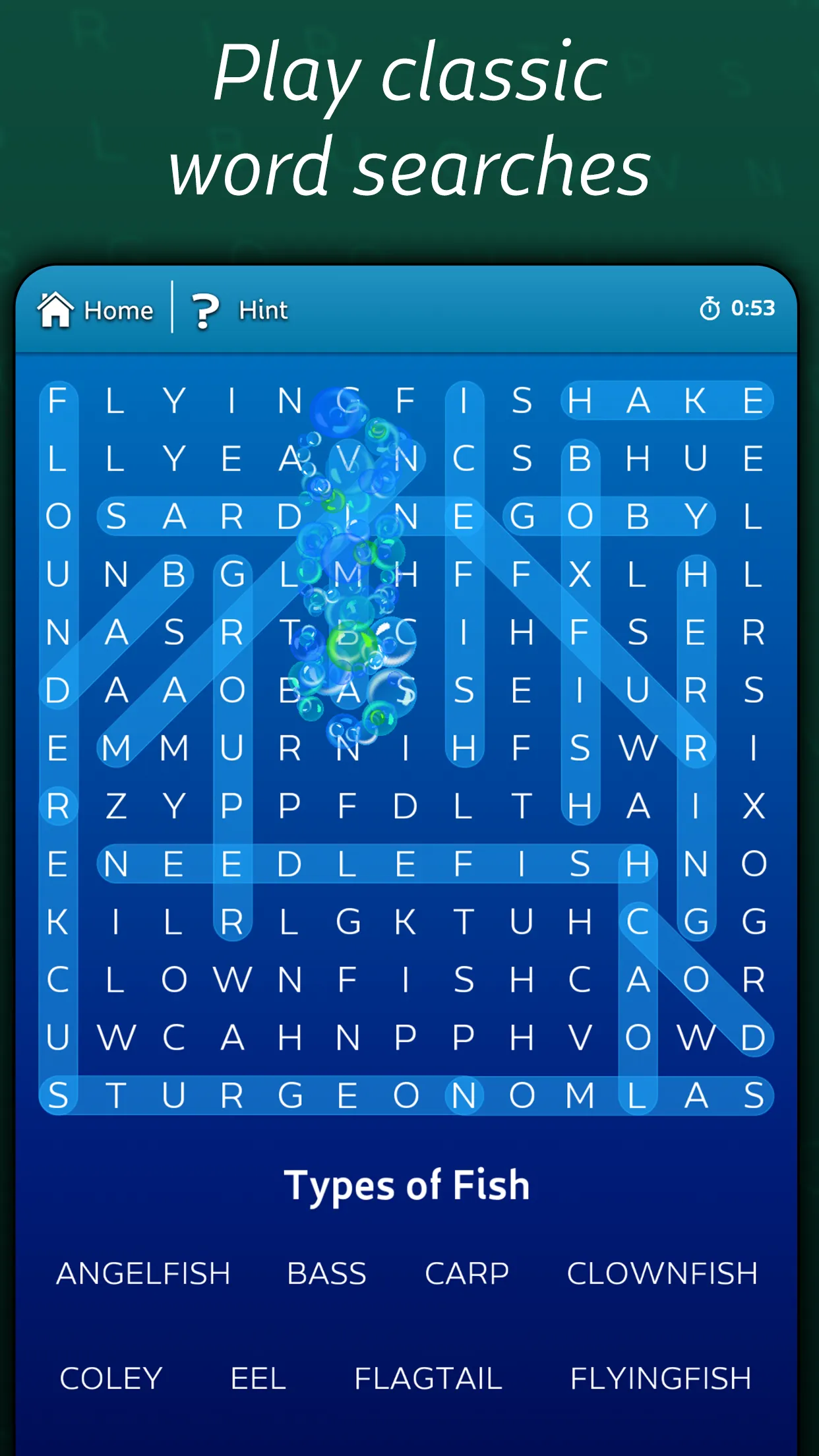 Astraware Wordsearch | Indus Appstore | Screenshot