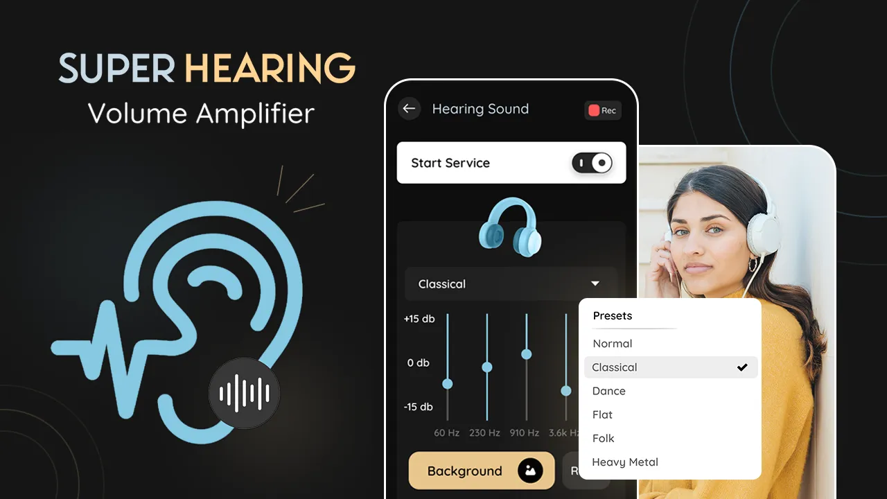 Super Hearing Volume Amplifier | Indus Appstore | Screenshot