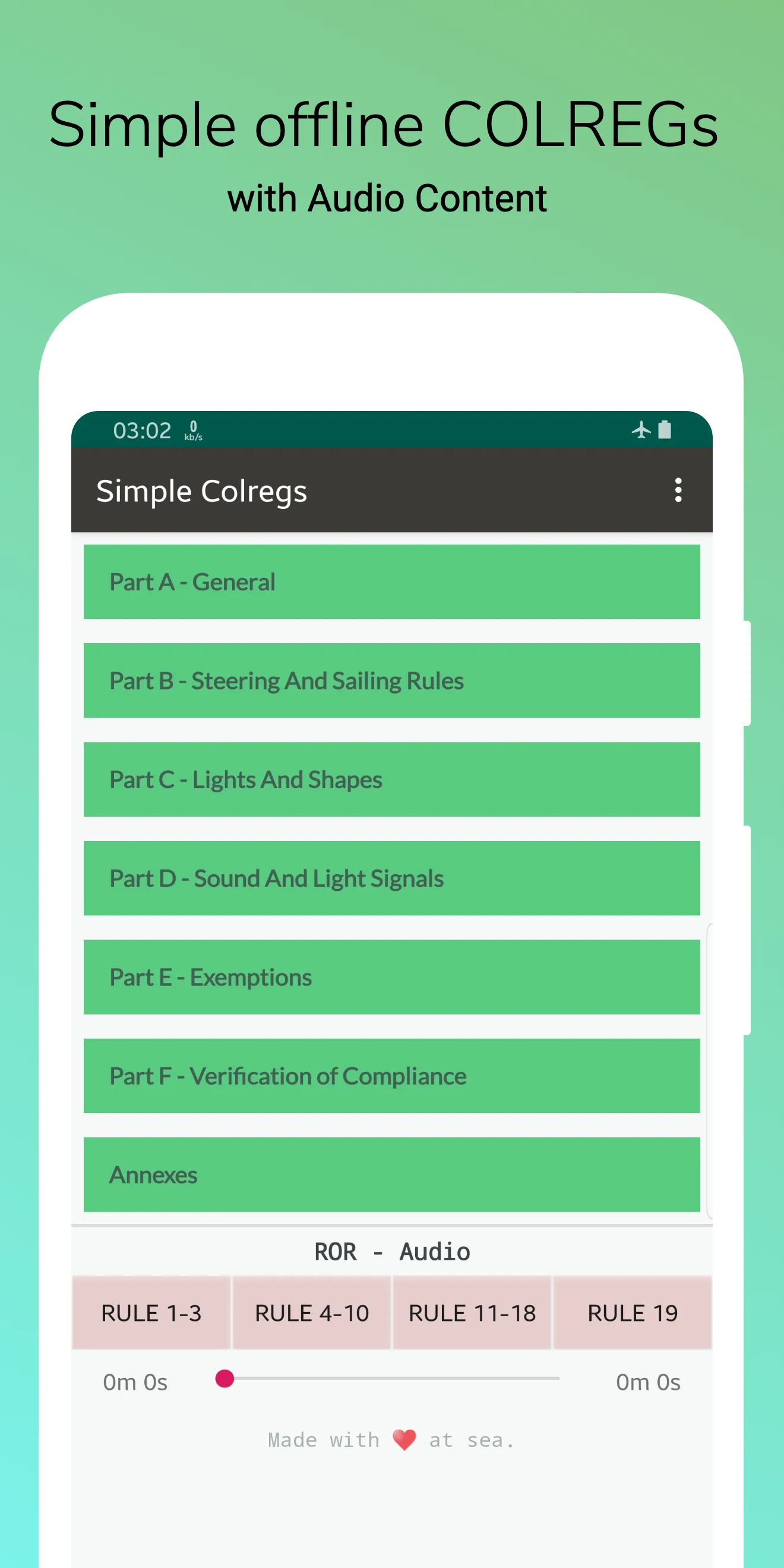 Simple Colregs - ROR | Indus Appstore | Screenshot