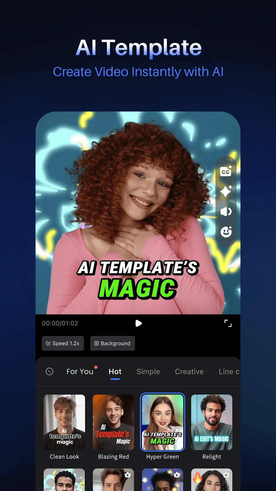 Vmake: AI Talking Video Editor | Indus Appstore | Screenshot