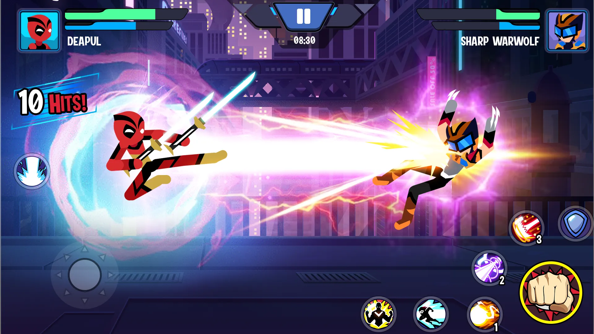 Stickman Heroes: Battle of God | Indus Appstore | Screenshot