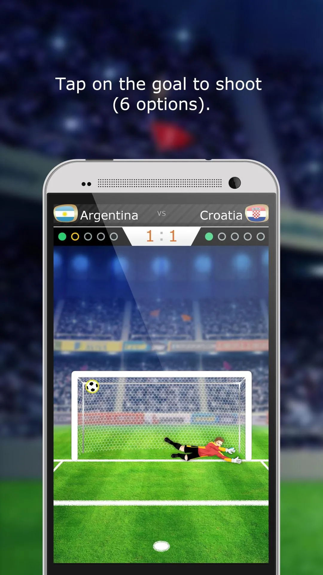 Penalty World Championship '18 | Indus Appstore | Screenshot