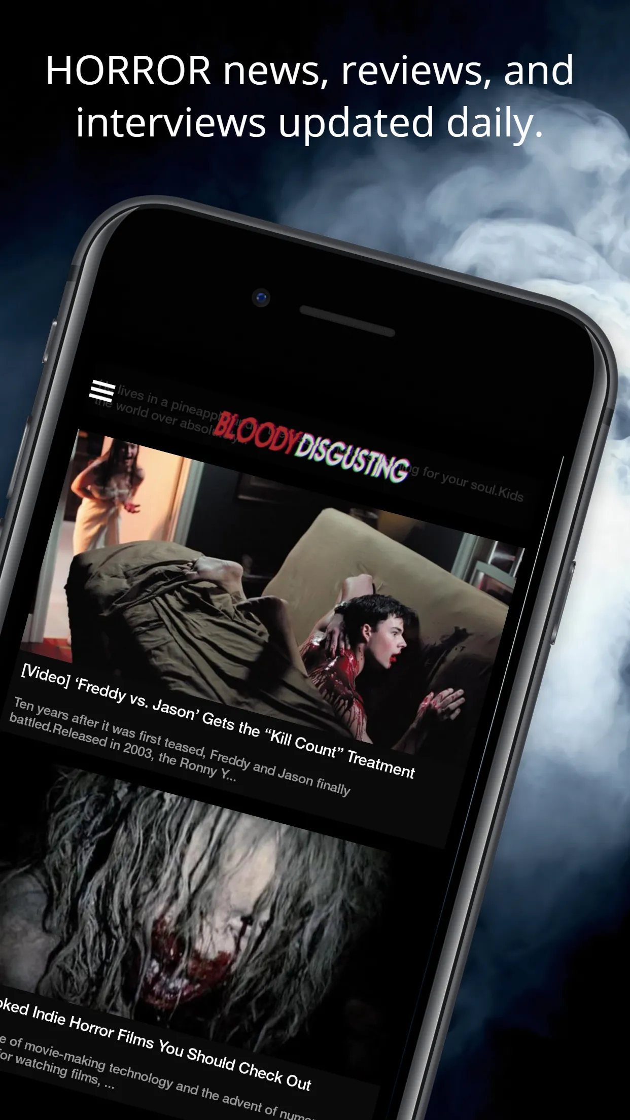 Bloody Disgusting | Indus Appstore | Screenshot