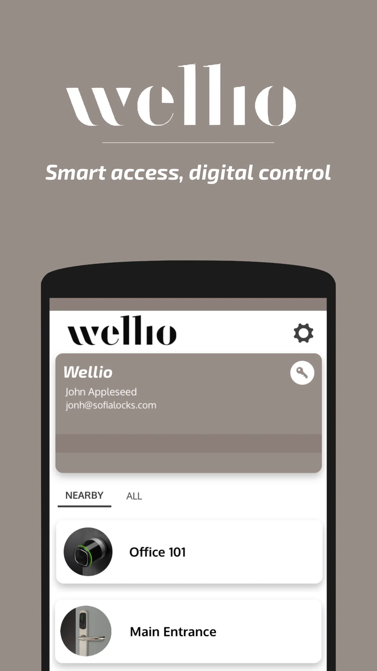 Wellio - Access Control | Indus Appstore | Screenshot