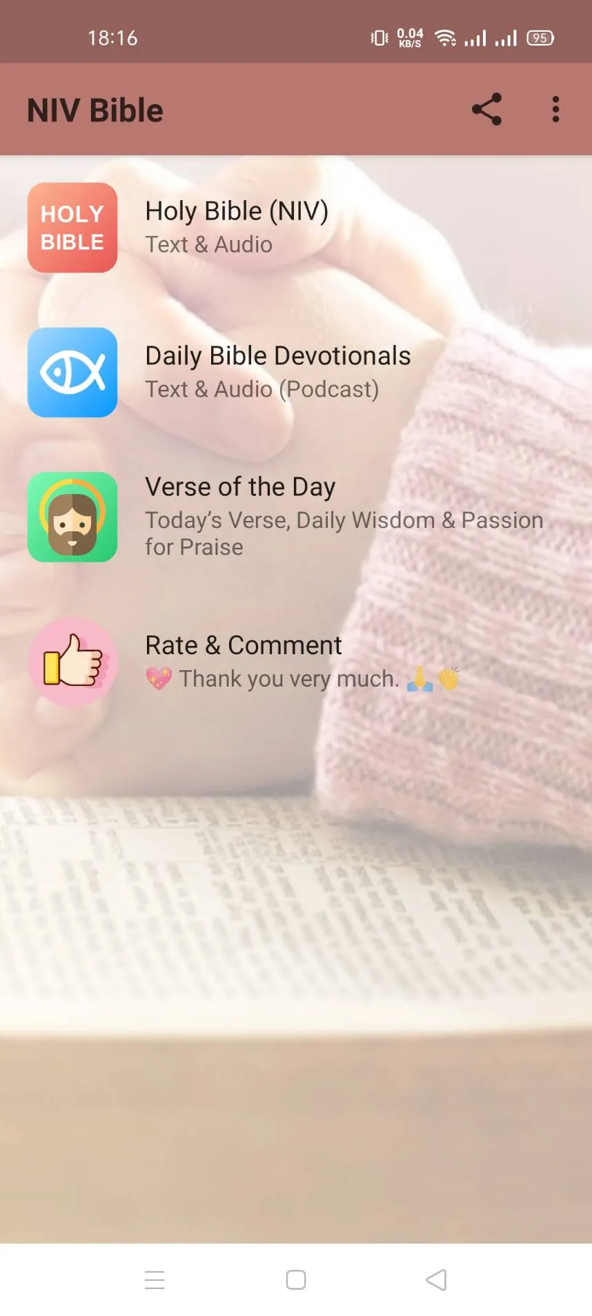 NIV Bible - Audio App | Indus Appstore | Screenshot