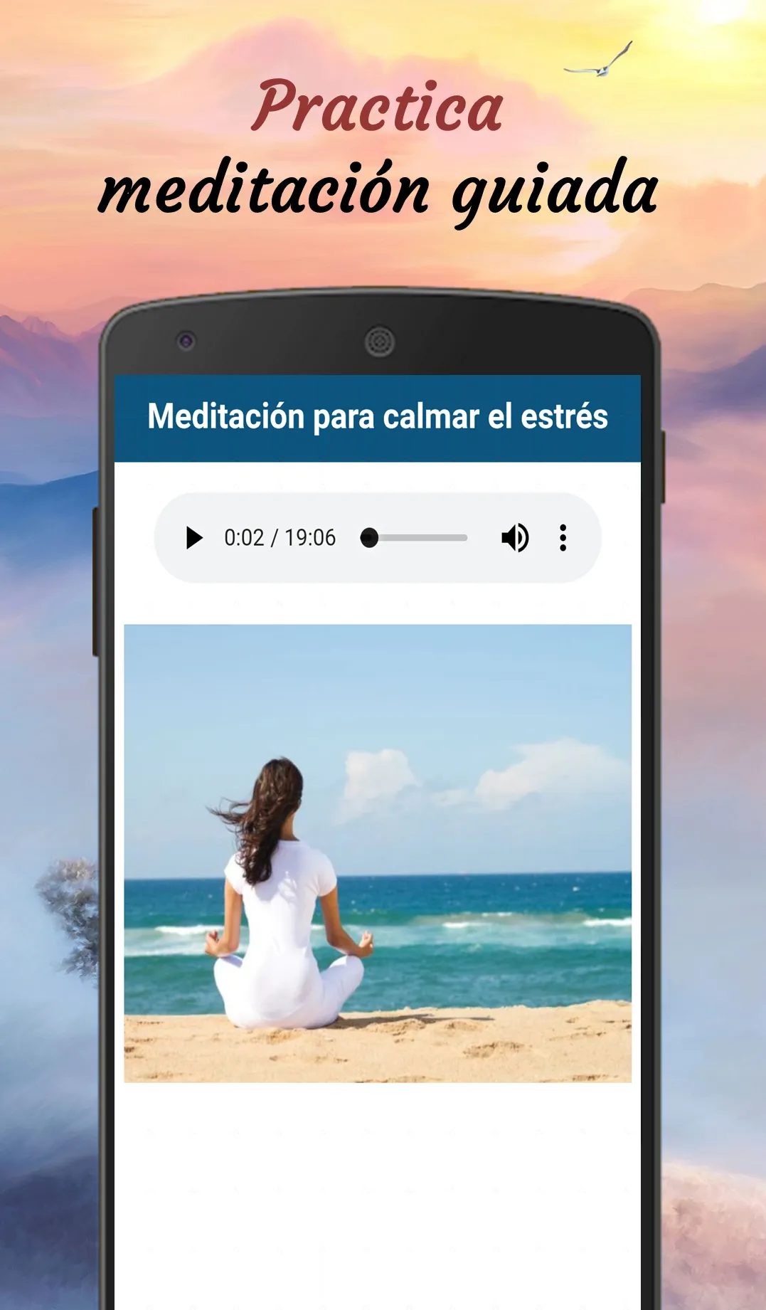 Meditación Guiada Relajante | Indus Appstore | Screenshot