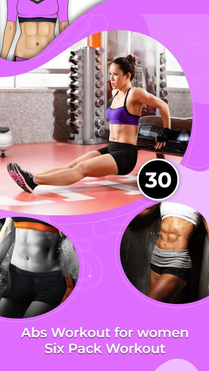 Abs Workout for women - Six Pa | Indus Appstore | Screenshot