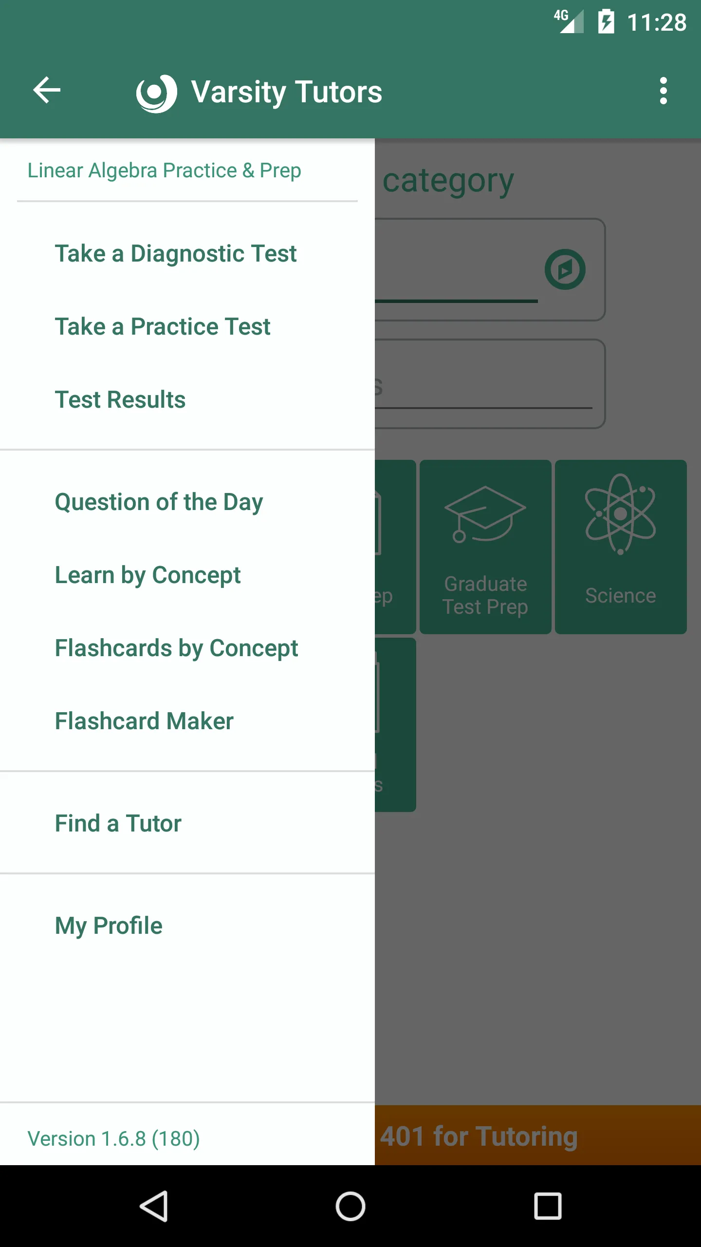 Linear Algebra Practice & Prep | Indus Appstore | Screenshot