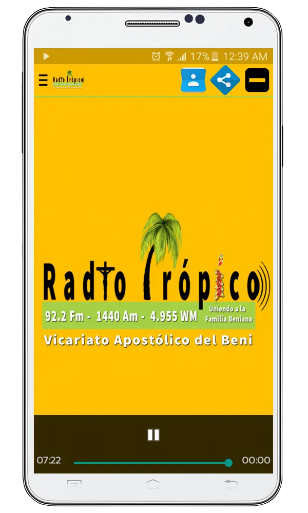 Radio Difusoras Tropico 92.2 F | Indus Appstore | Screenshot