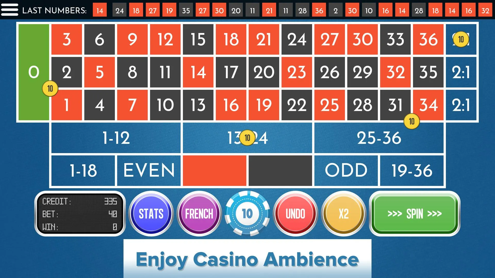 Roulette Zero | Indus Appstore | Screenshot