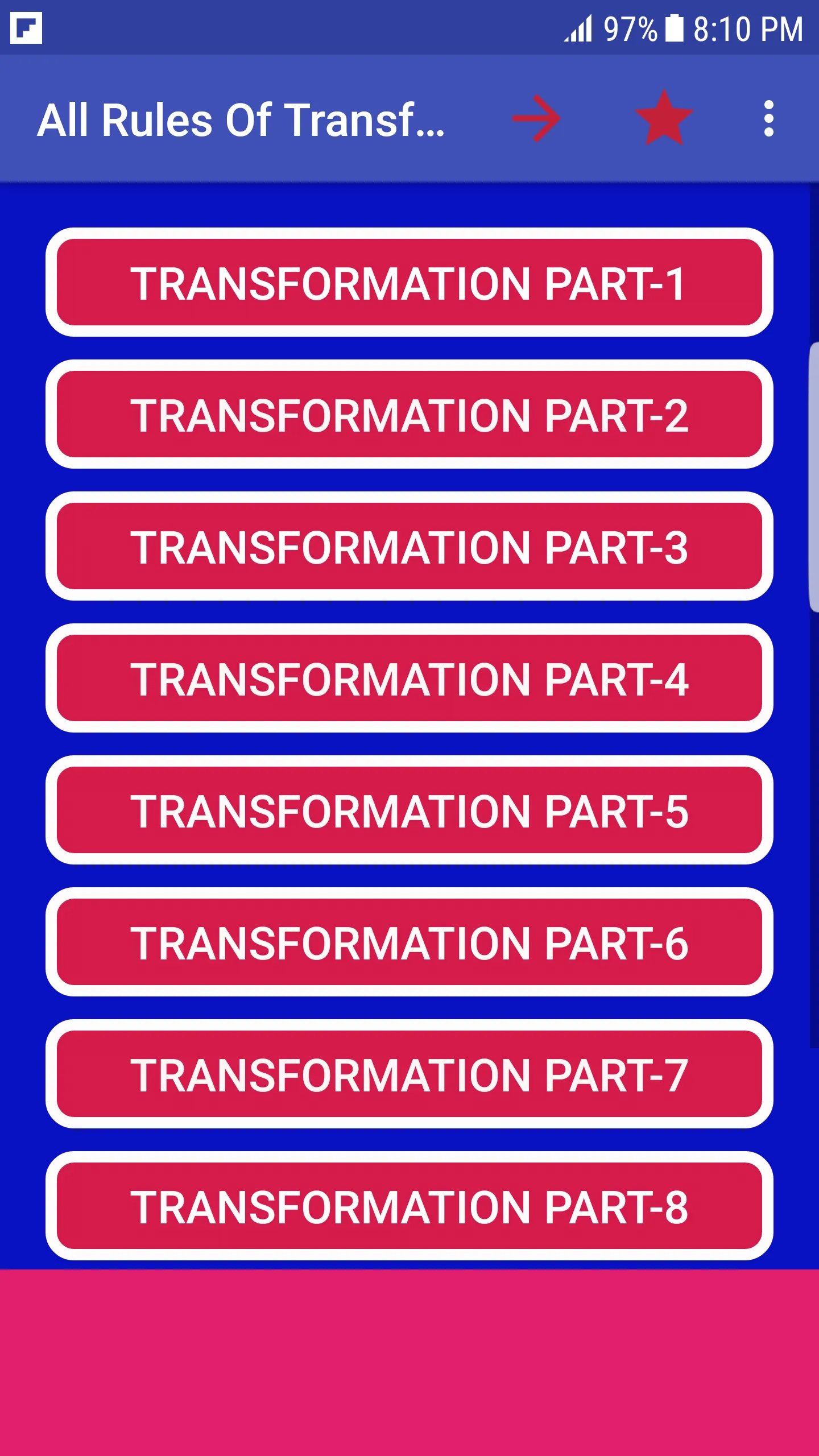 All Rules of Transformation -  | Indus Appstore | Screenshot