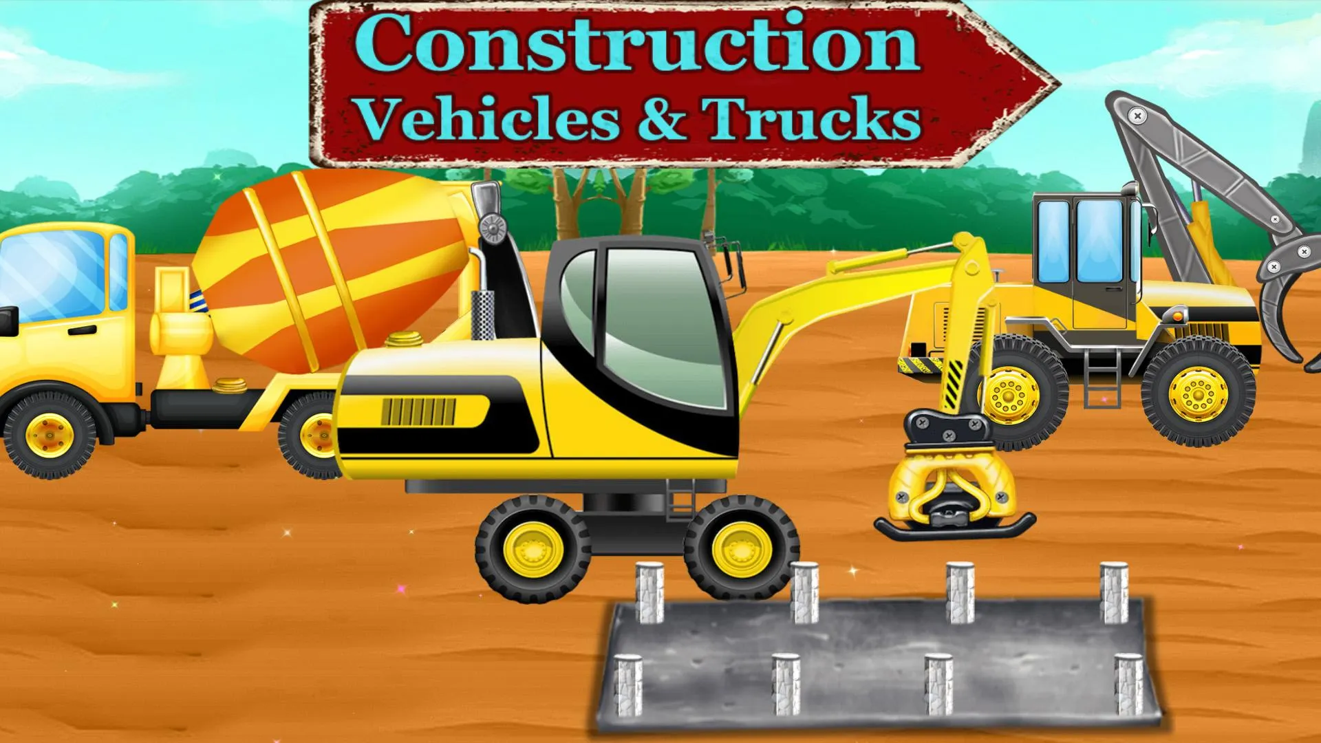 Construction Vehicles & Trucks | Indus Appstore | Screenshot