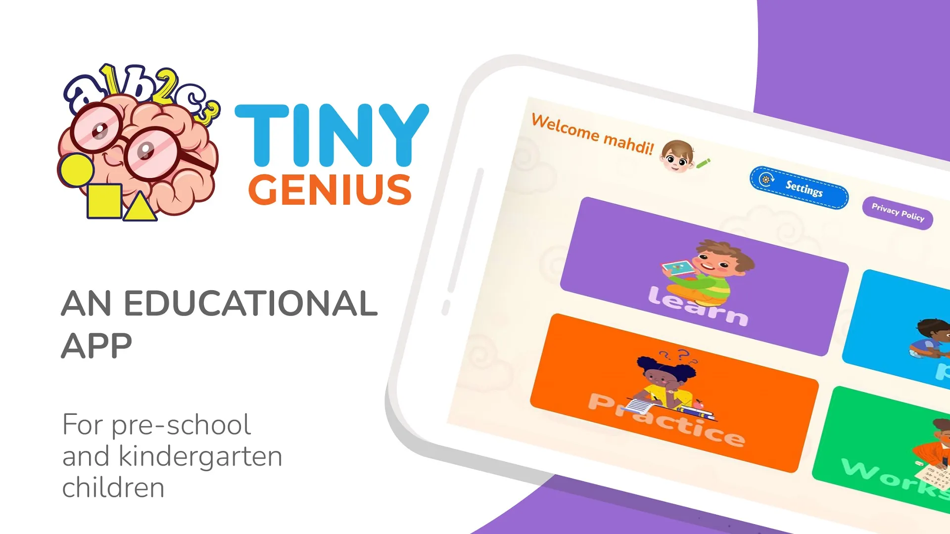 Tiny Genius Learning Game Kids | Indus Appstore | Screenshot