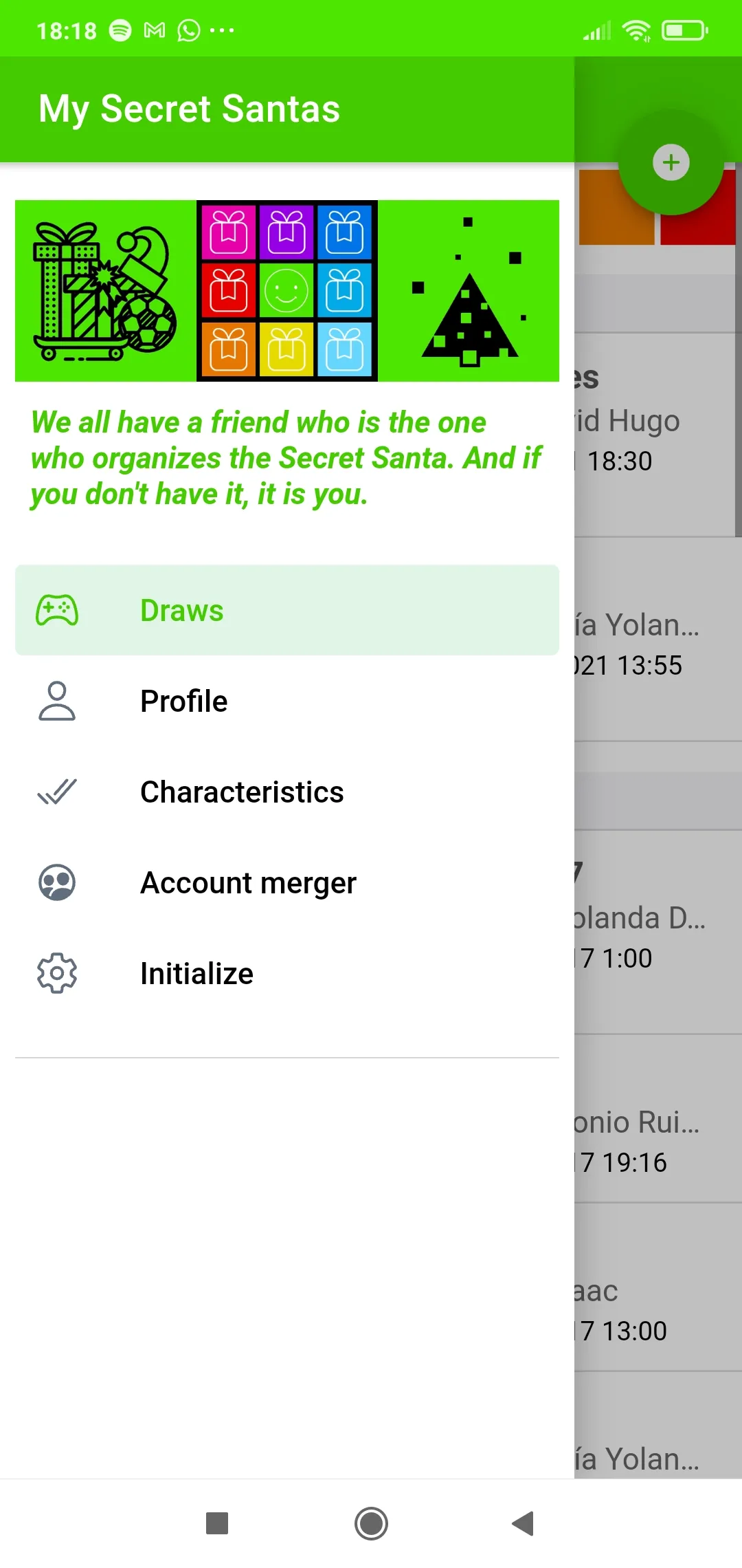 My Secret Santas Gift Exchange | Indus Appstore | Screenshot