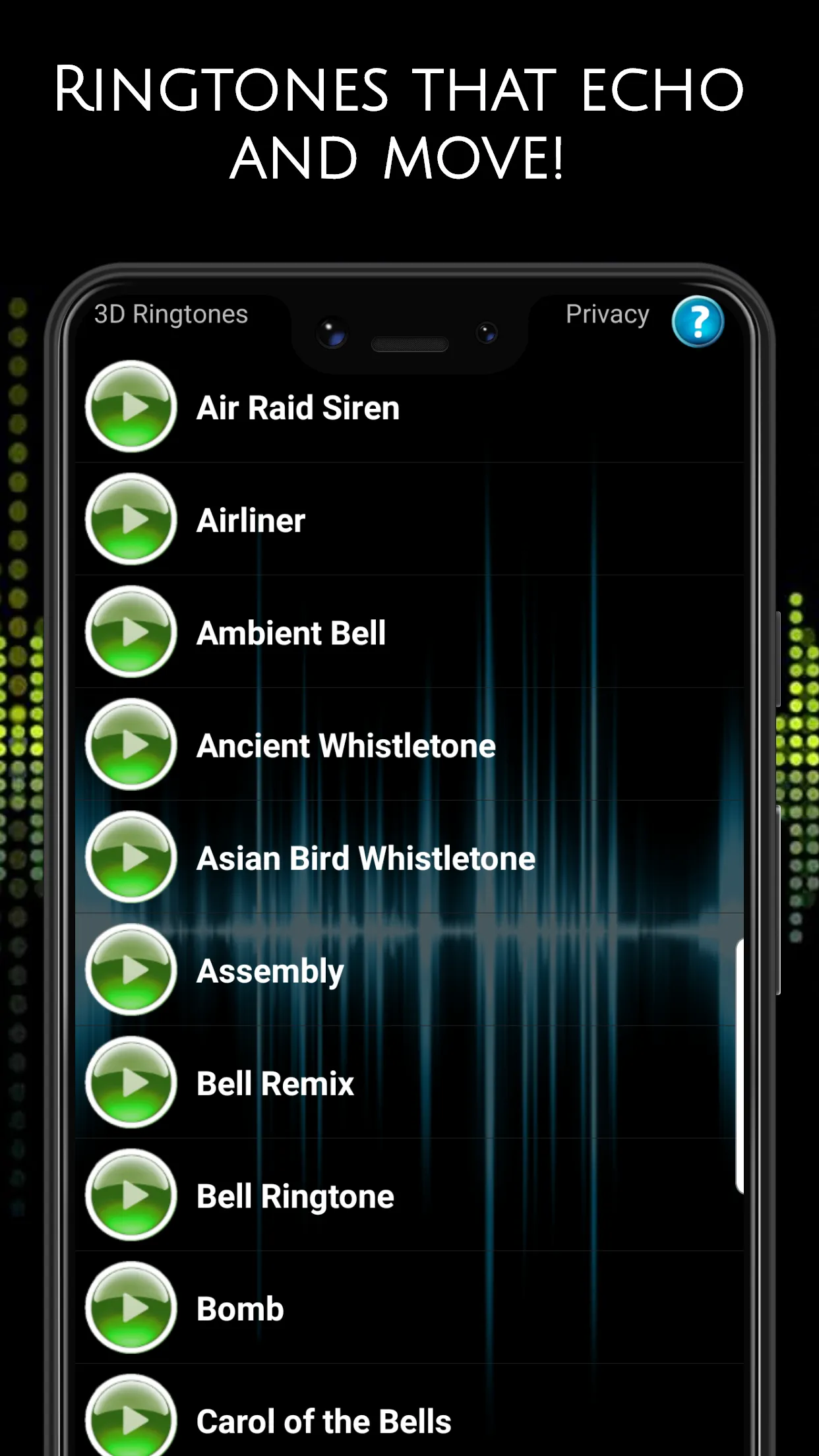 3D Ringtones | Indus Appstore | Screenshot