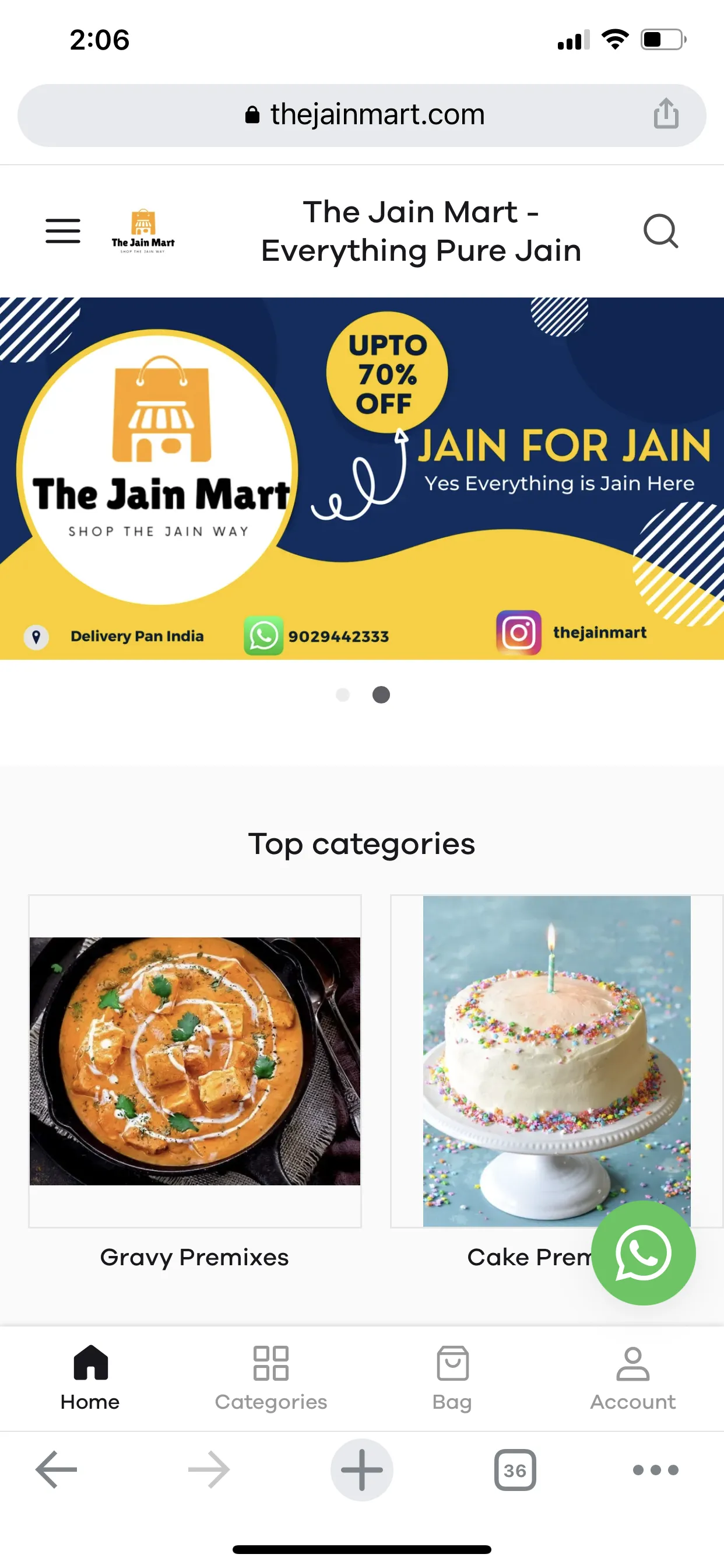 The Jain Mart | Indus Appstore | Screenshot