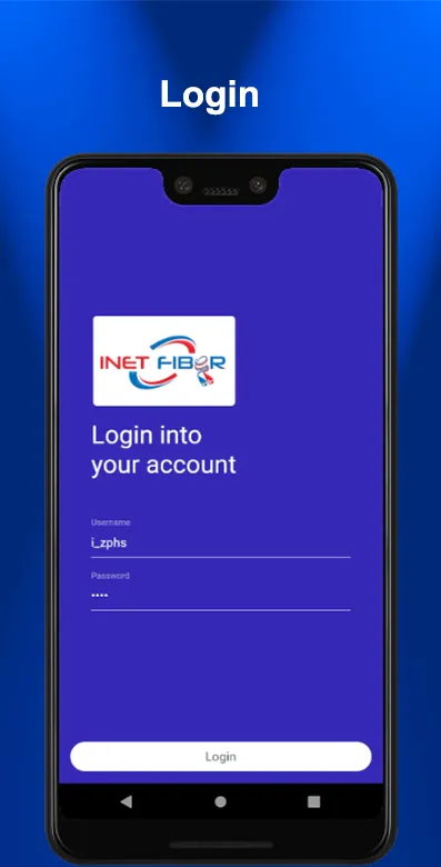 INET FIBER | Indus Appstore | Screenshot