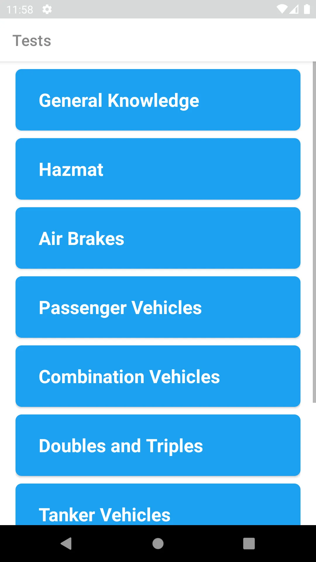 CDL Practice Test 2023 | Indus Appstore | Screenshot