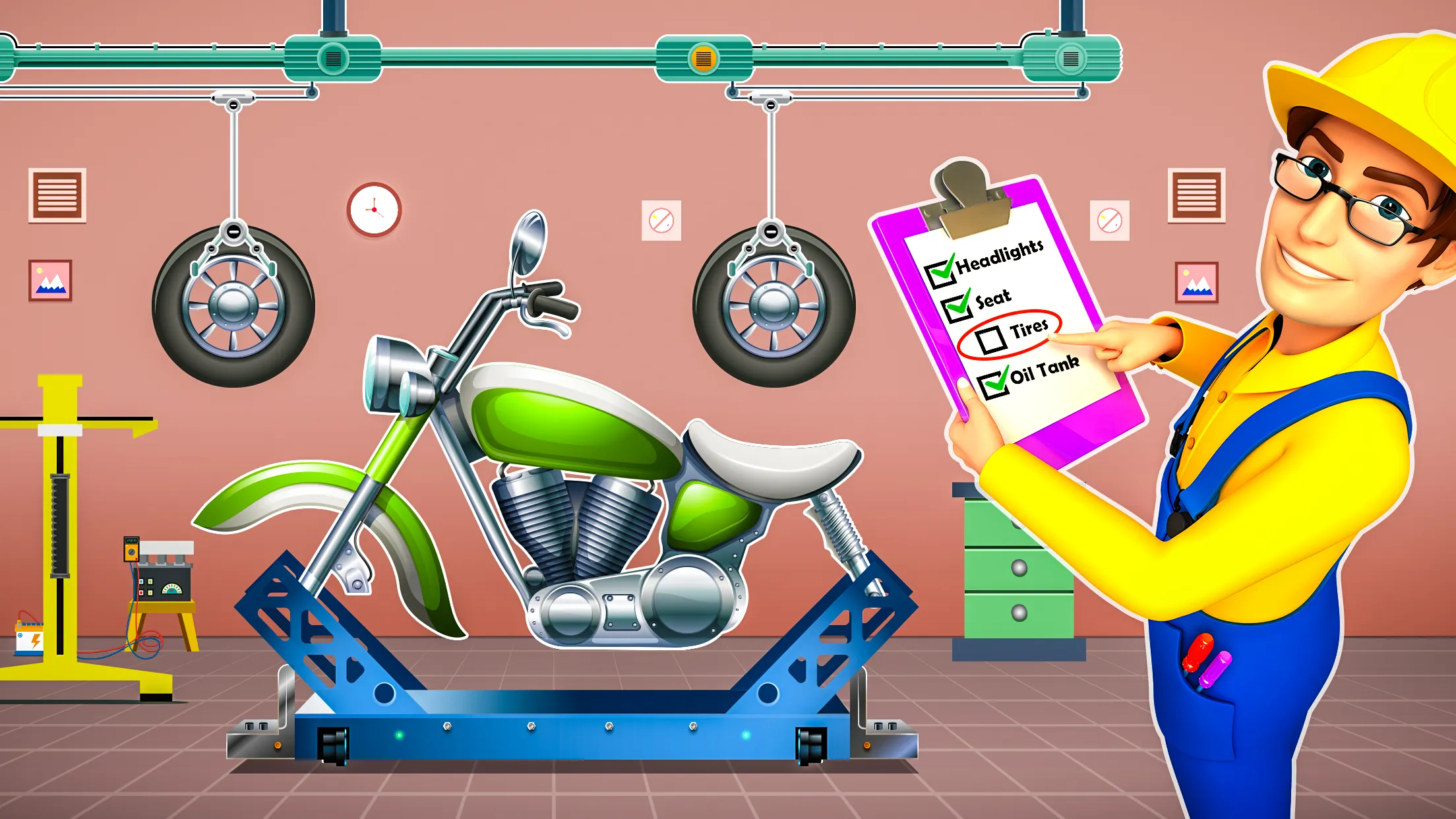 Motorcycle Factory Maker Sim | Indus Appstore | Screenshot