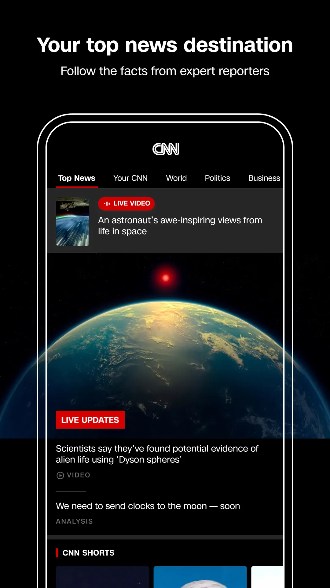 CNN: Live & Breaking News | Indus Appstore | Screenshot