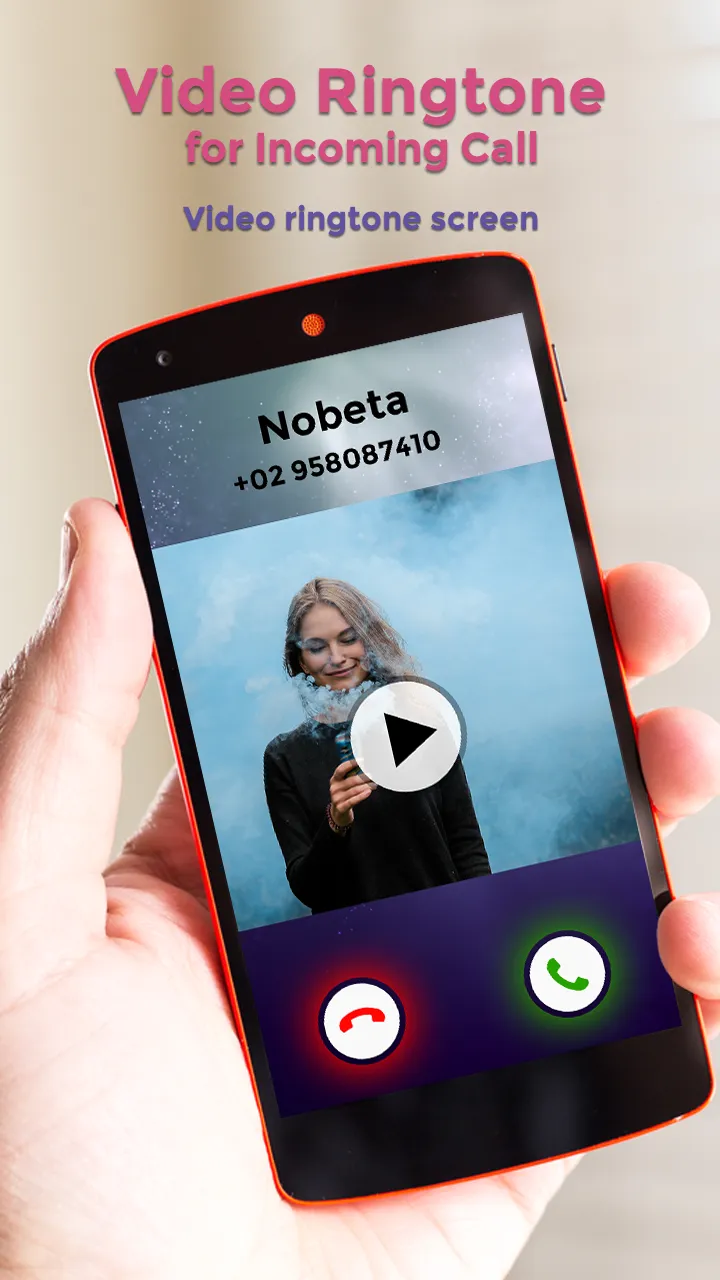 Video Ringtone for Incoming Ca | Indus Appstore | Screenshot