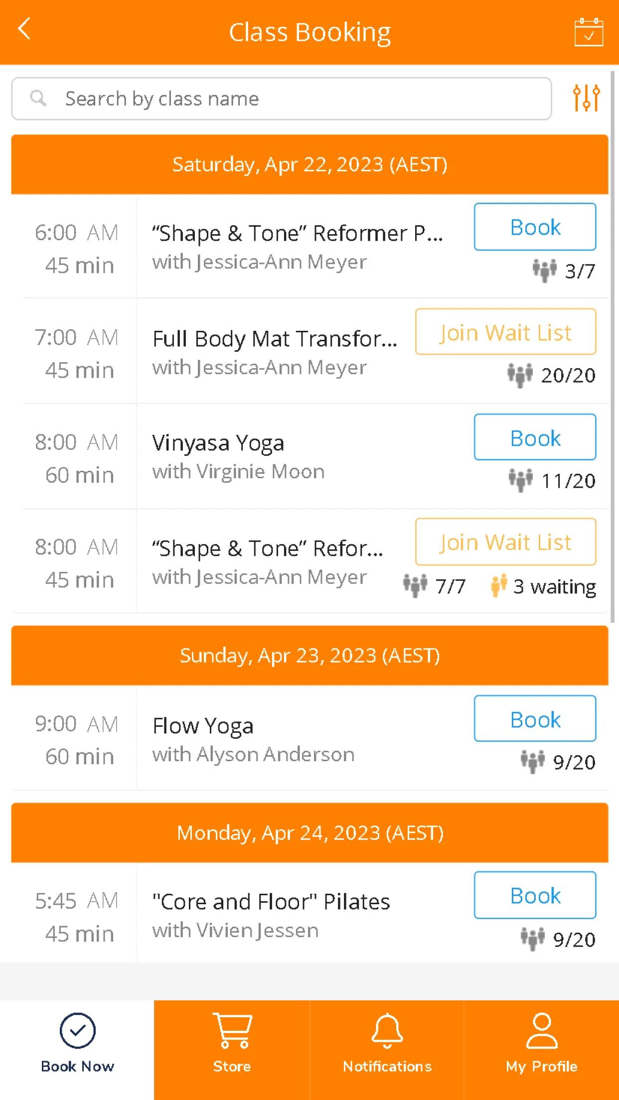 New Dawn Pilates & Yoga | Indus Appstore | Screenshot