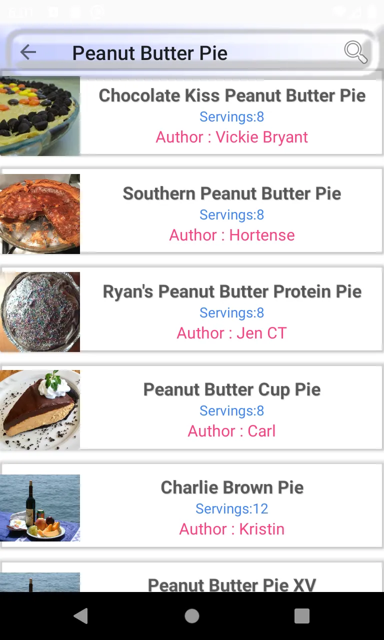 Peanuts recipe: goober | Indus Appstore | Screenshot