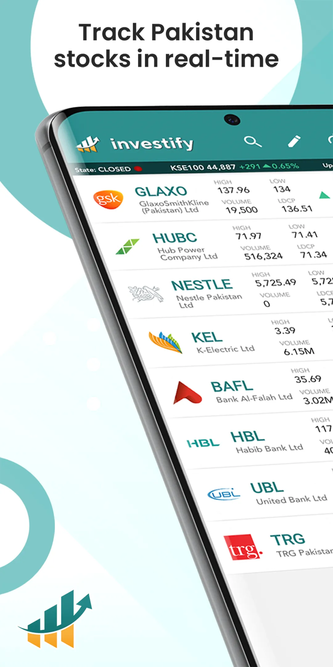 Investify PSX Stocks Pakistan | Indus Appstore | Screenshot