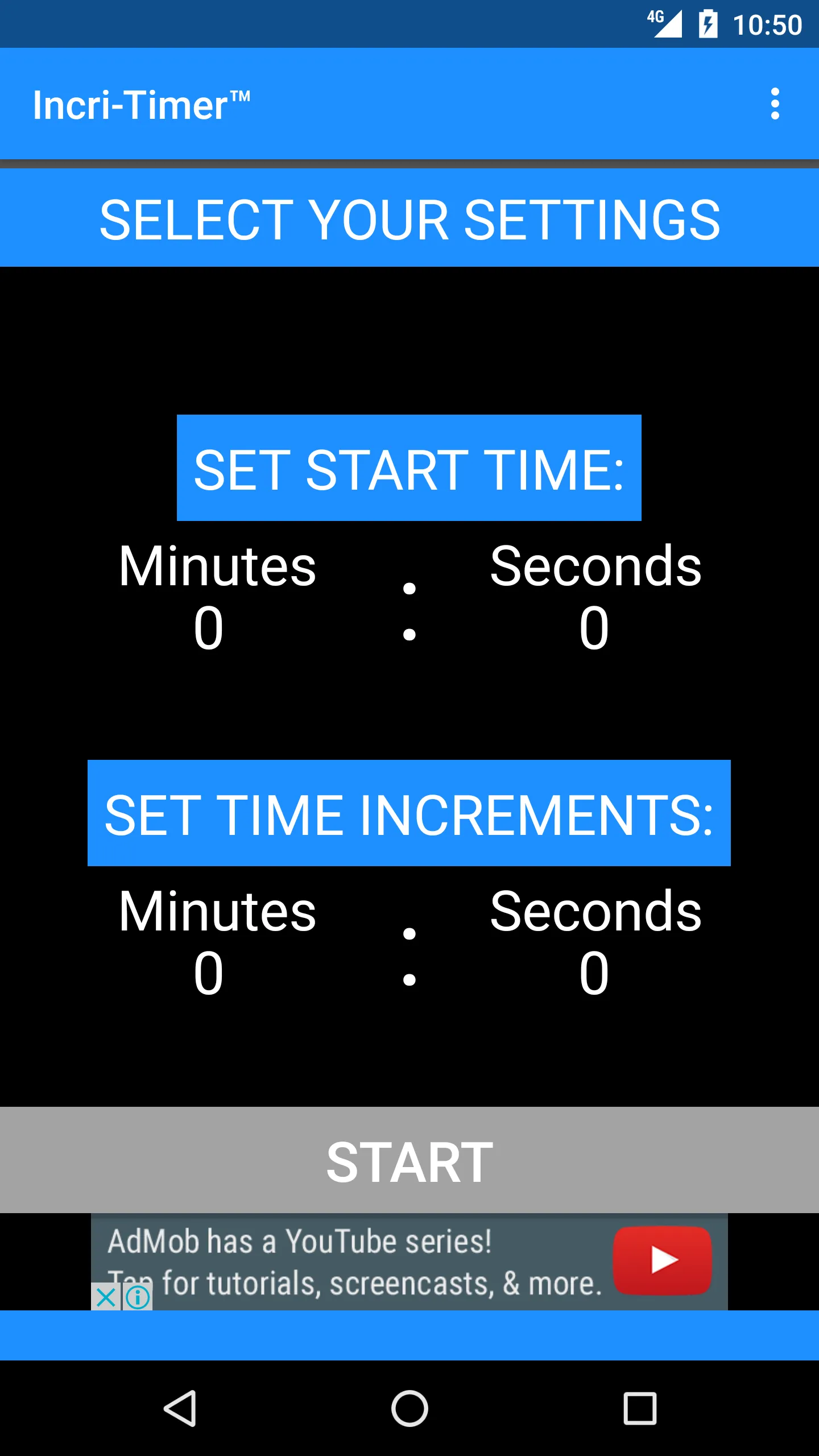 Incri-Timer | Indus Appstore | Screenshot