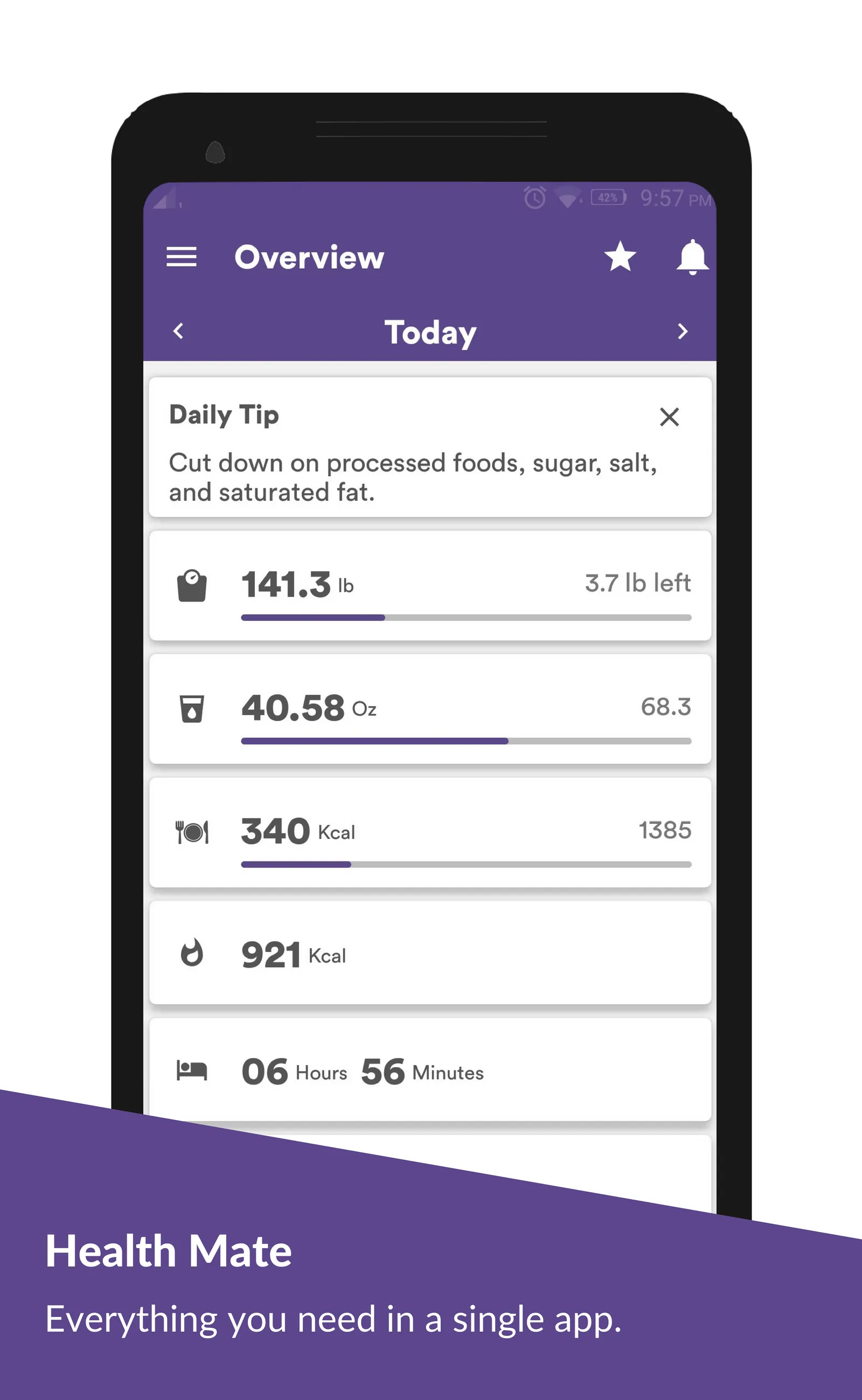 Health Mate - Calorie Counter  | Indus Appstore | Screenshot