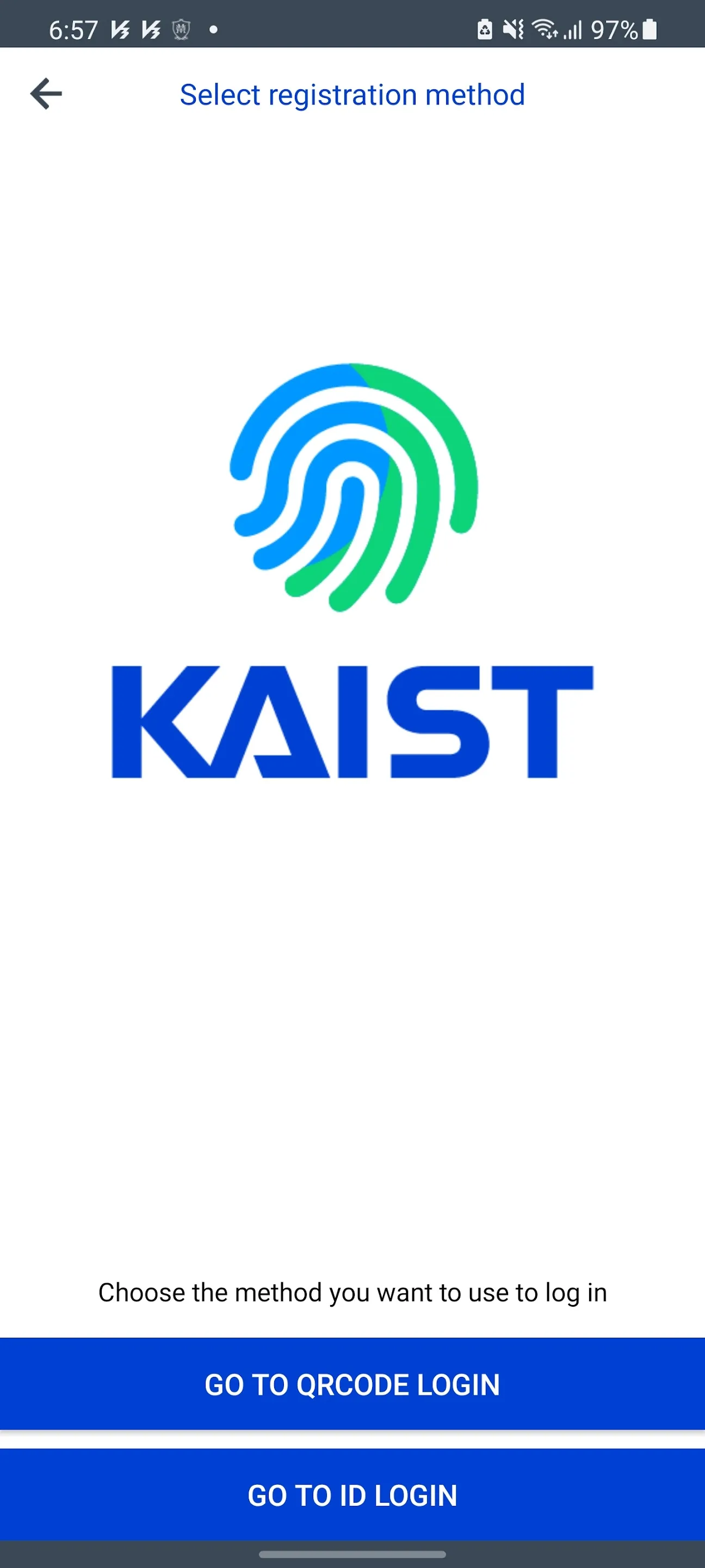 KAIST Auth | Indus Appstore | Screenshot