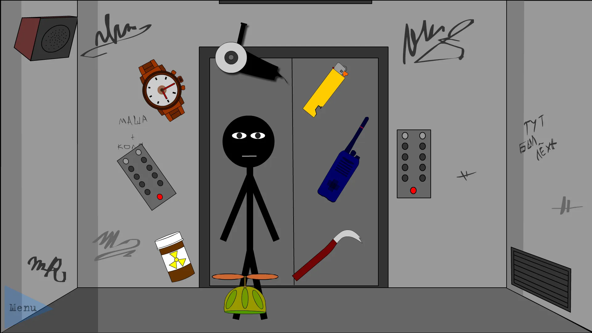 Stickman Escape Lift : Think o | Indus Appstore | Screenshot