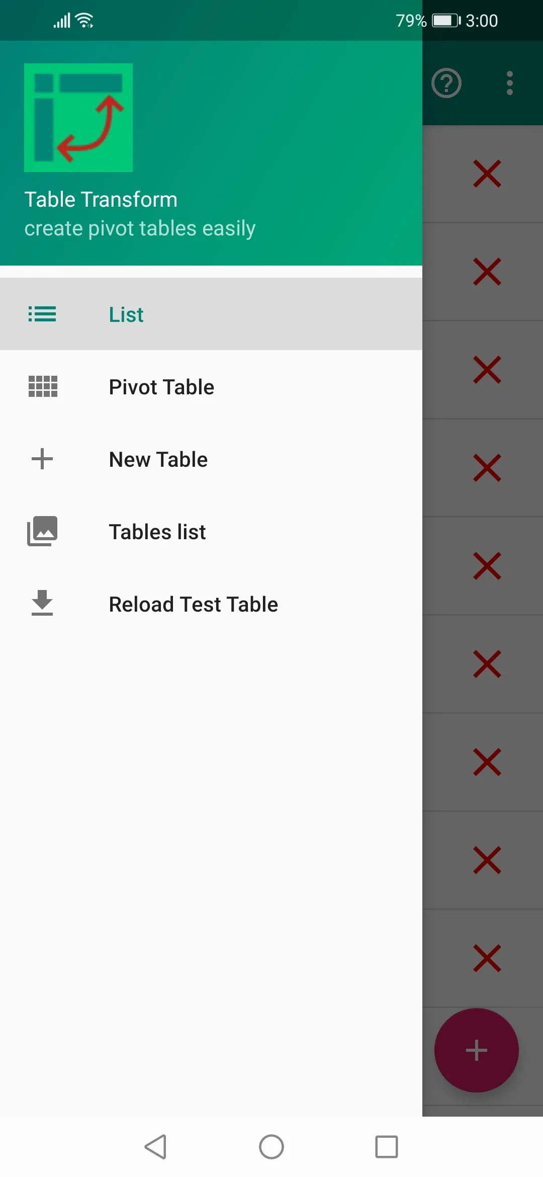 Table Transform | Indus Appstore | Screenshot