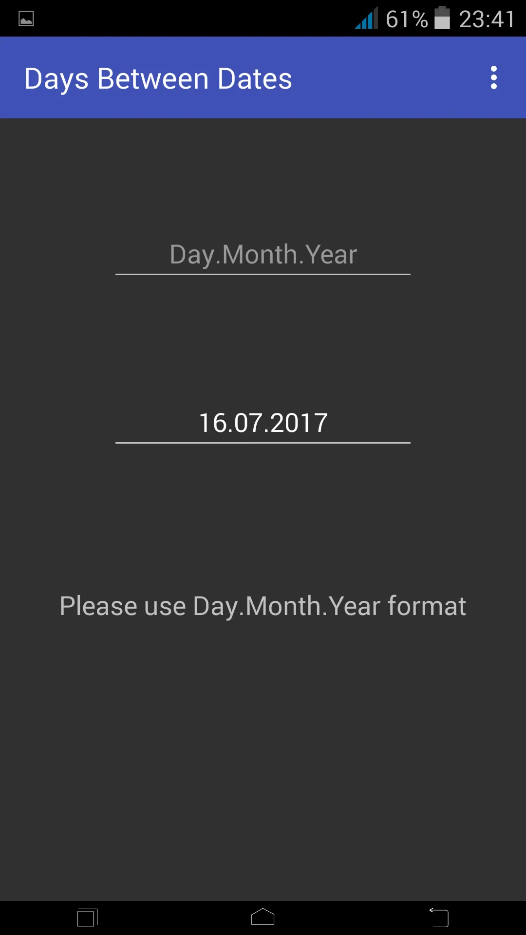 Days Between Dates | Indus Appstore | Screenshot