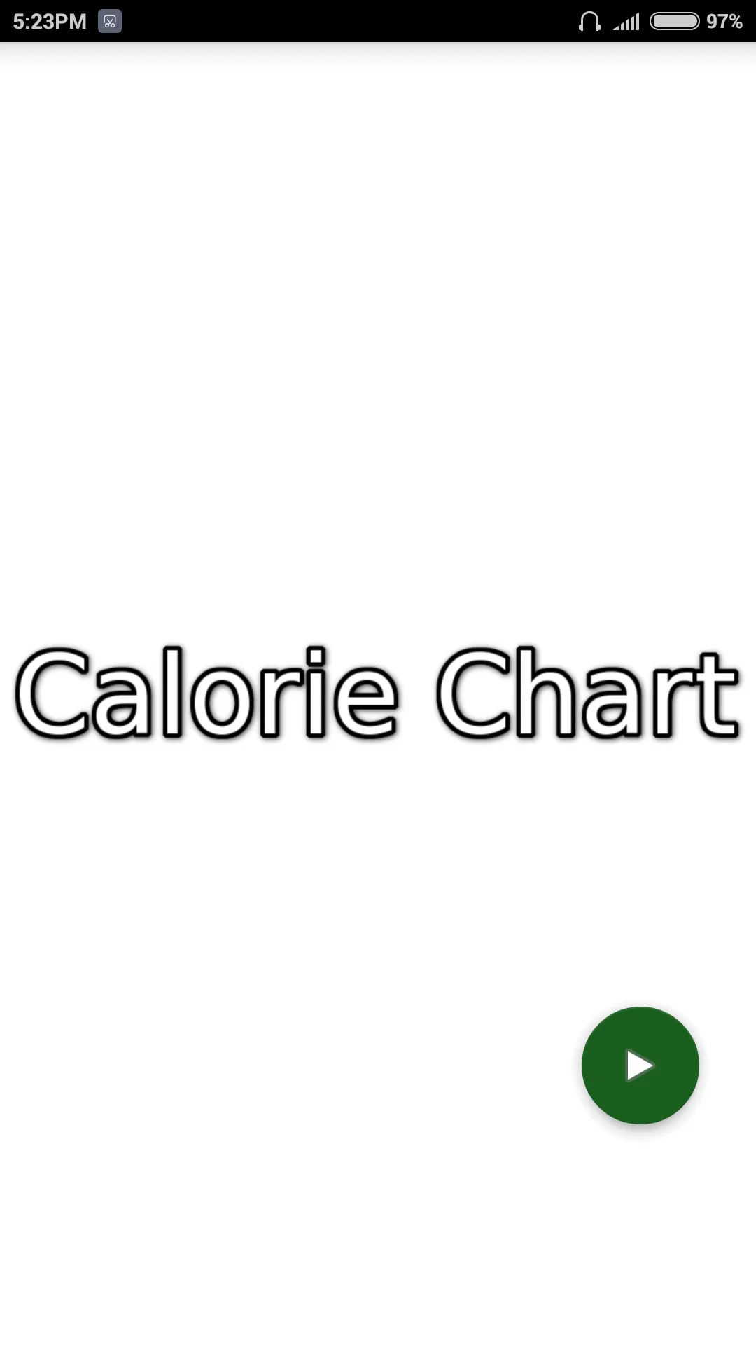 Calorie Chart | Indus Appstore | Screenshot