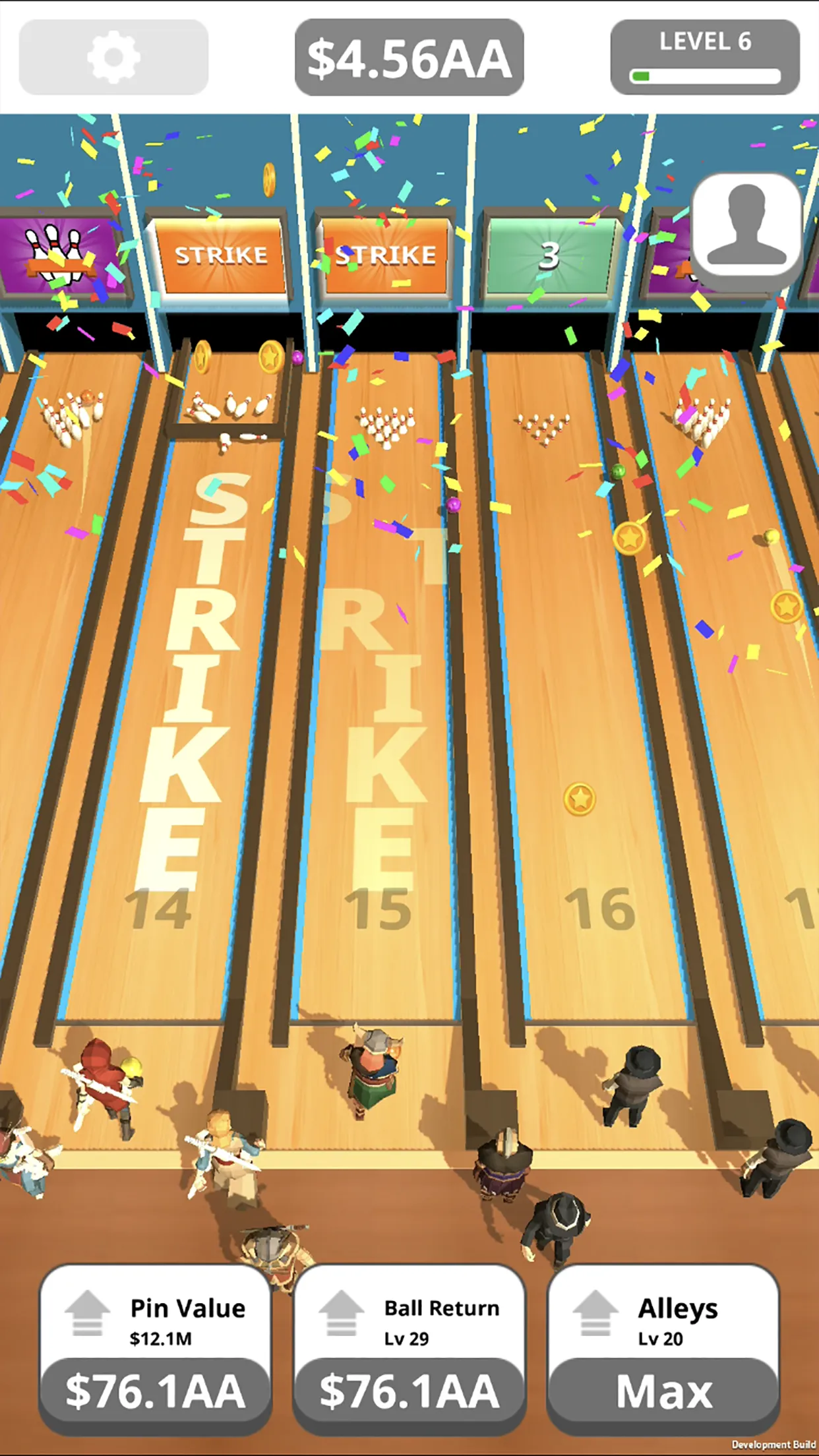 Idle Tap Bowling | Indus Appstore | Screenshot