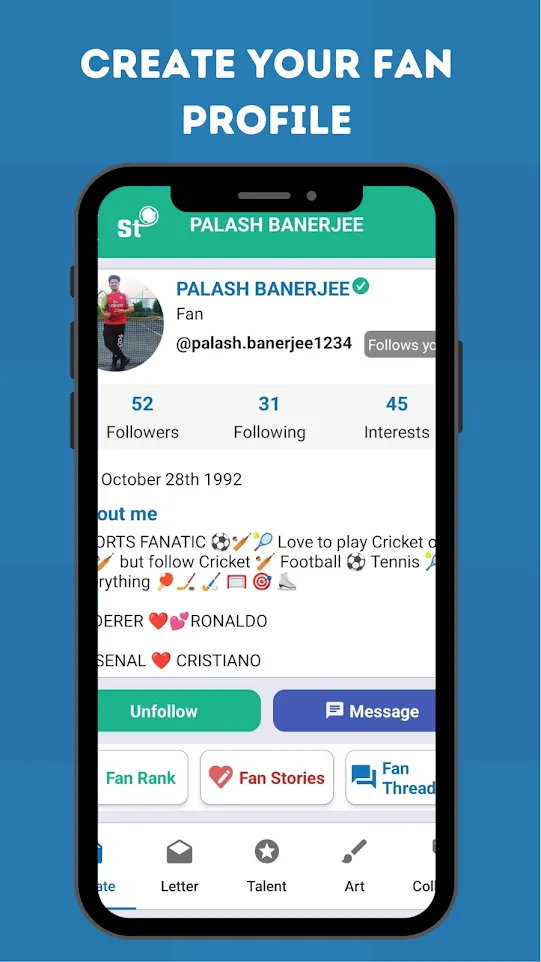 SportsThat- Fans community | Indus Appstore | Screenshot