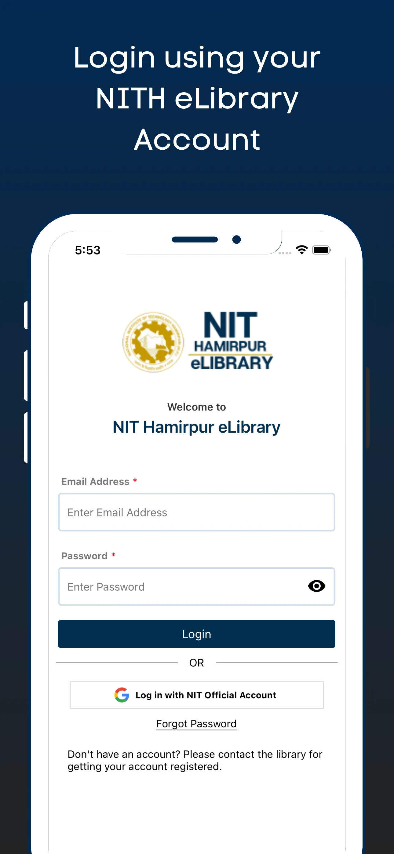 NIT Hamirpur eLibrary | Indus Appstore | Screenshot