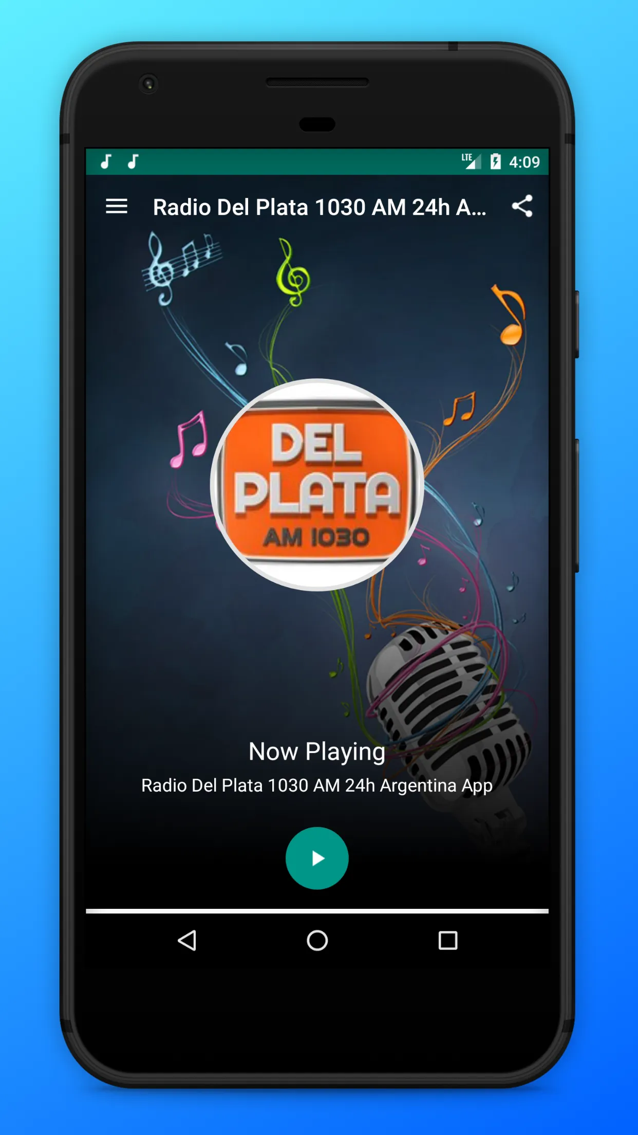 Radio Del Plata 1030 AM App | Indus Appstore | Screenshot