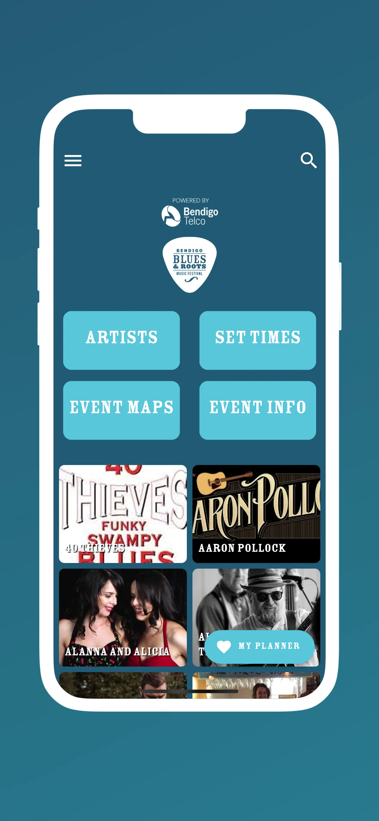 Bendigo Blues & Roots Music | Indus Appstore | Screenshot